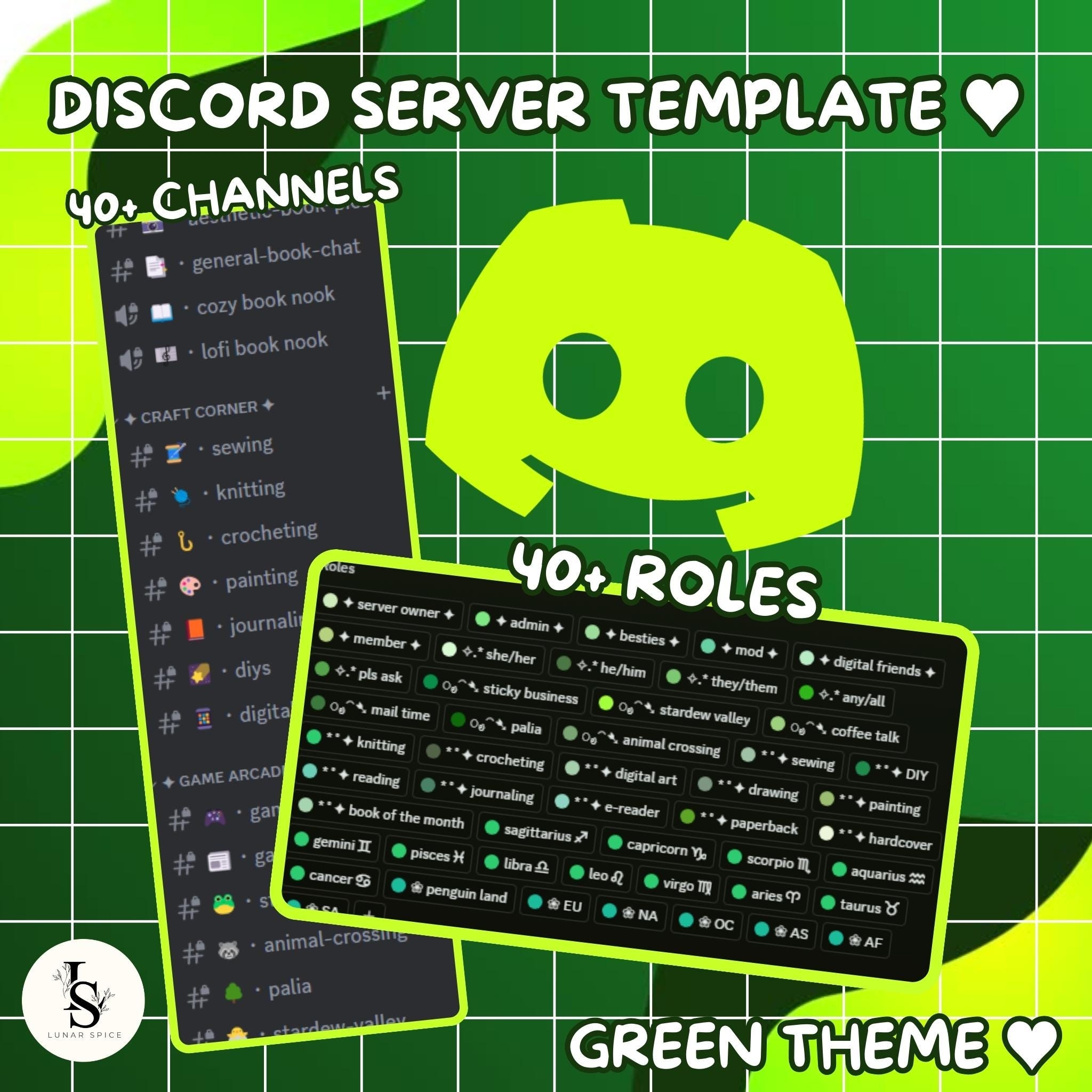 planner discord server template