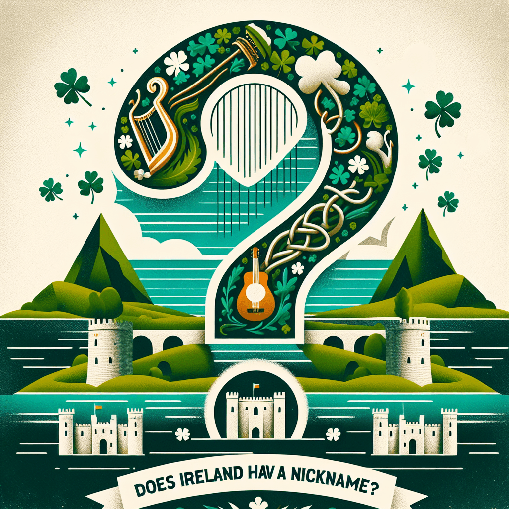 DOES IRELAND HAVE A NICKNAME The Irish Parlor DOES IRELAND HAVE A NICKNAME The Irish Parlor