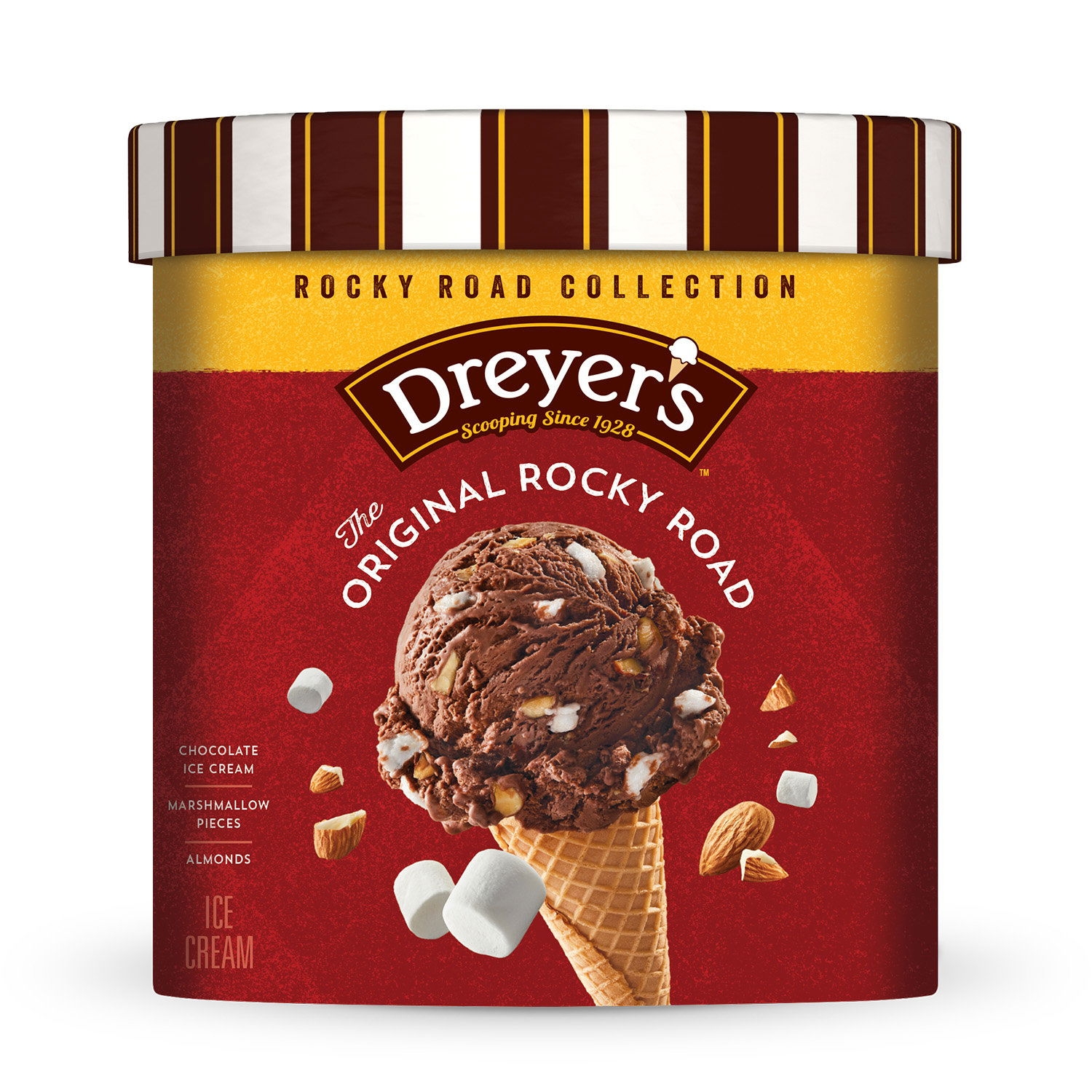 Dreyer s Classic Ice Cream Rocky Road Foodland