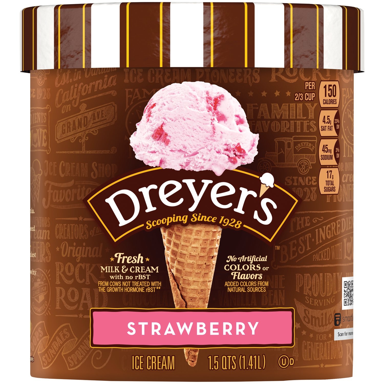 Dreyer s Classic Ice Cream Strawberry Foodland