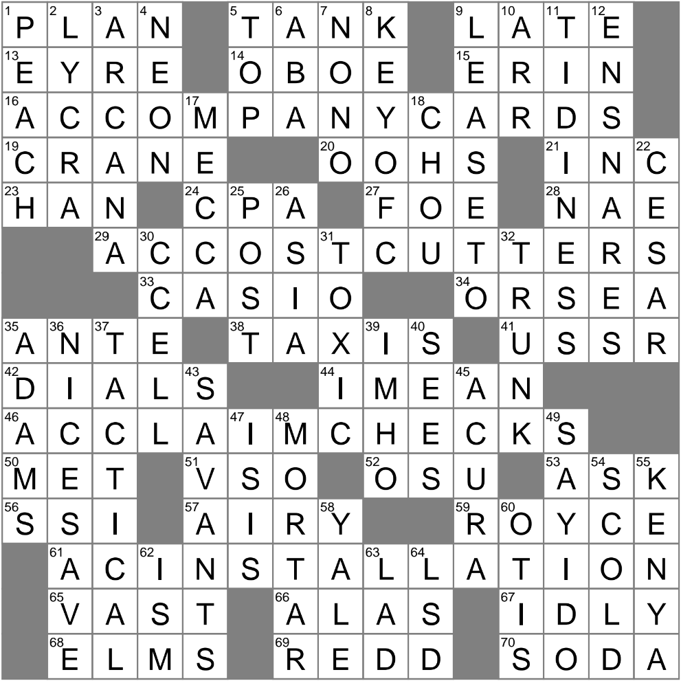 Early Topic In Music Theory Crossword Clue Archives LAXCrossword