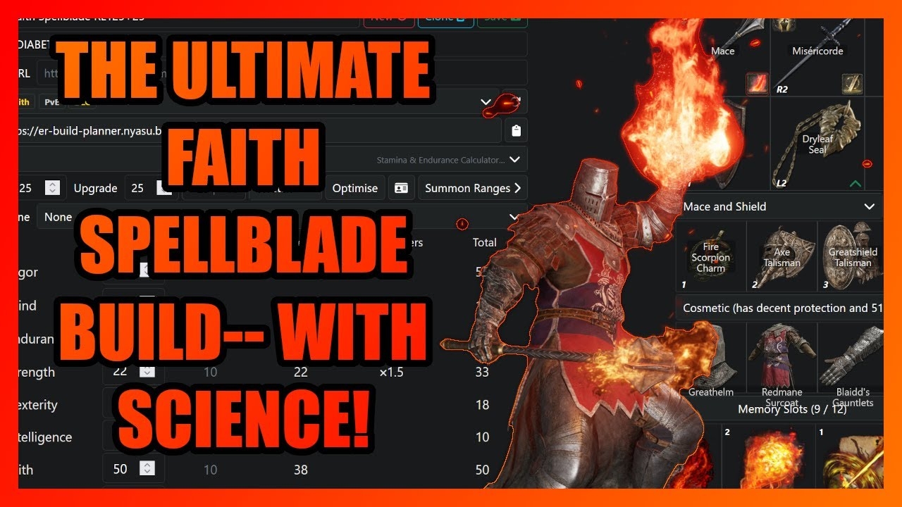 Elden Ring s STRONGEST Faith Build With SCIENCE Elden Ring Build Guide YouTube