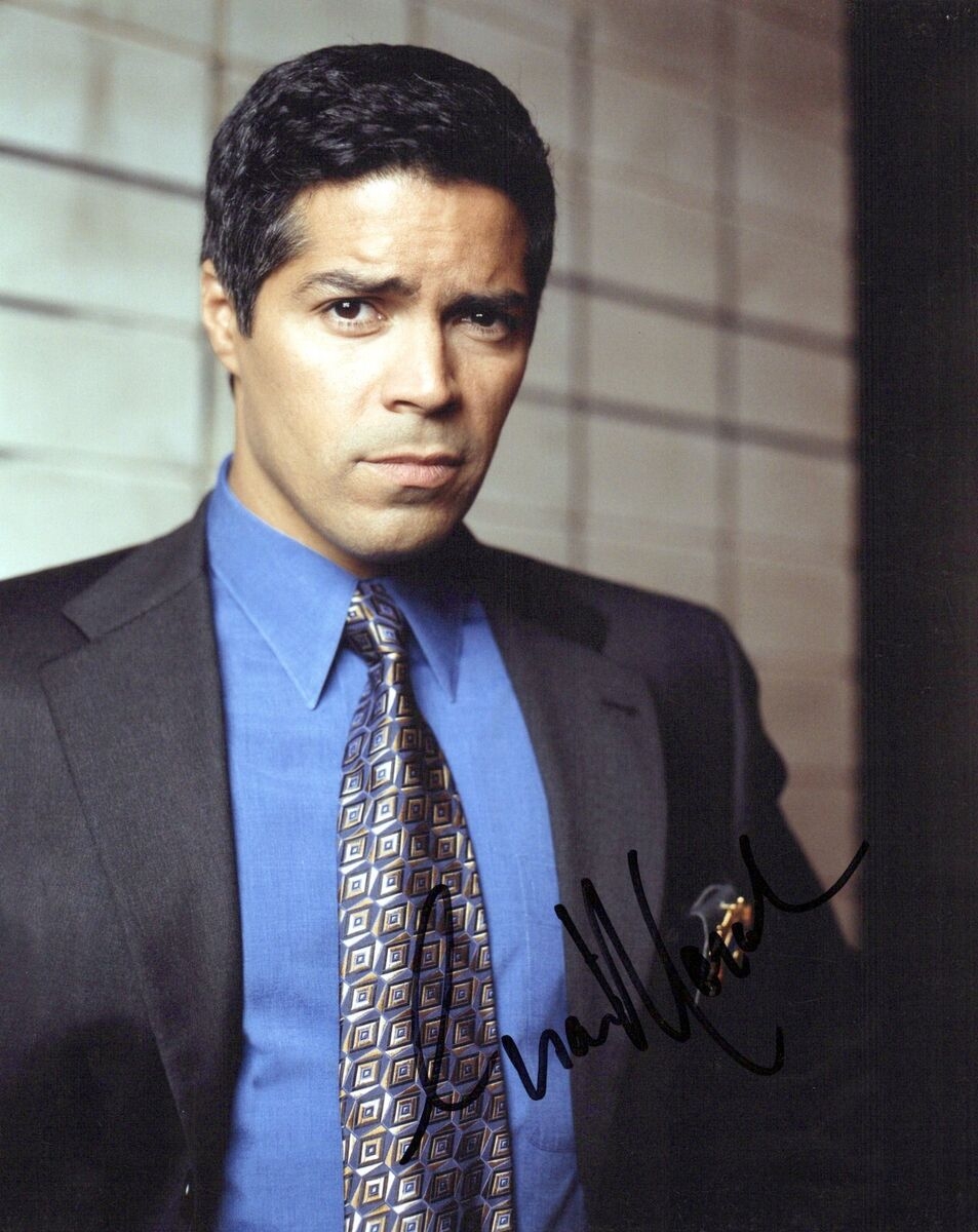 Esai Morales NYPD Blue W Coa Autographed Photo Signed 8X10 1 Lt Tony Rodriguez EBay