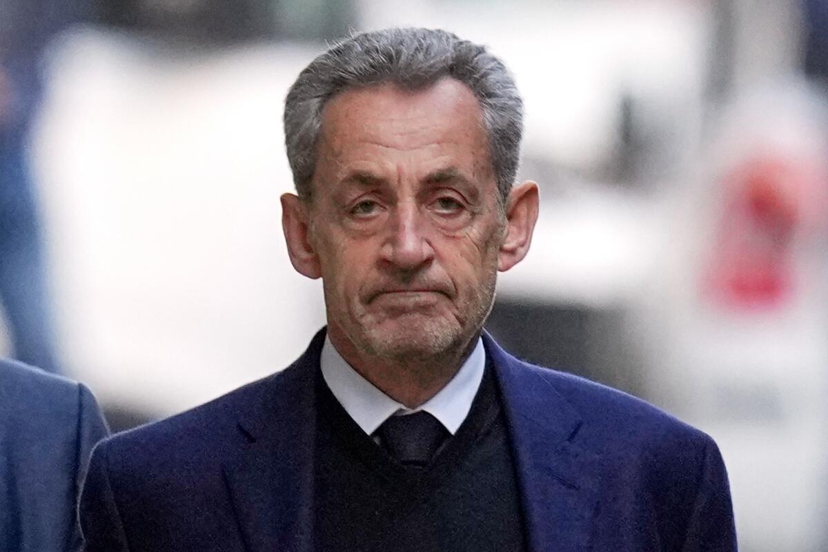 France s Top Court Upholds Sarkozy s Conviction For Illegal Campaign Financing In 2012 Los Angeles Times