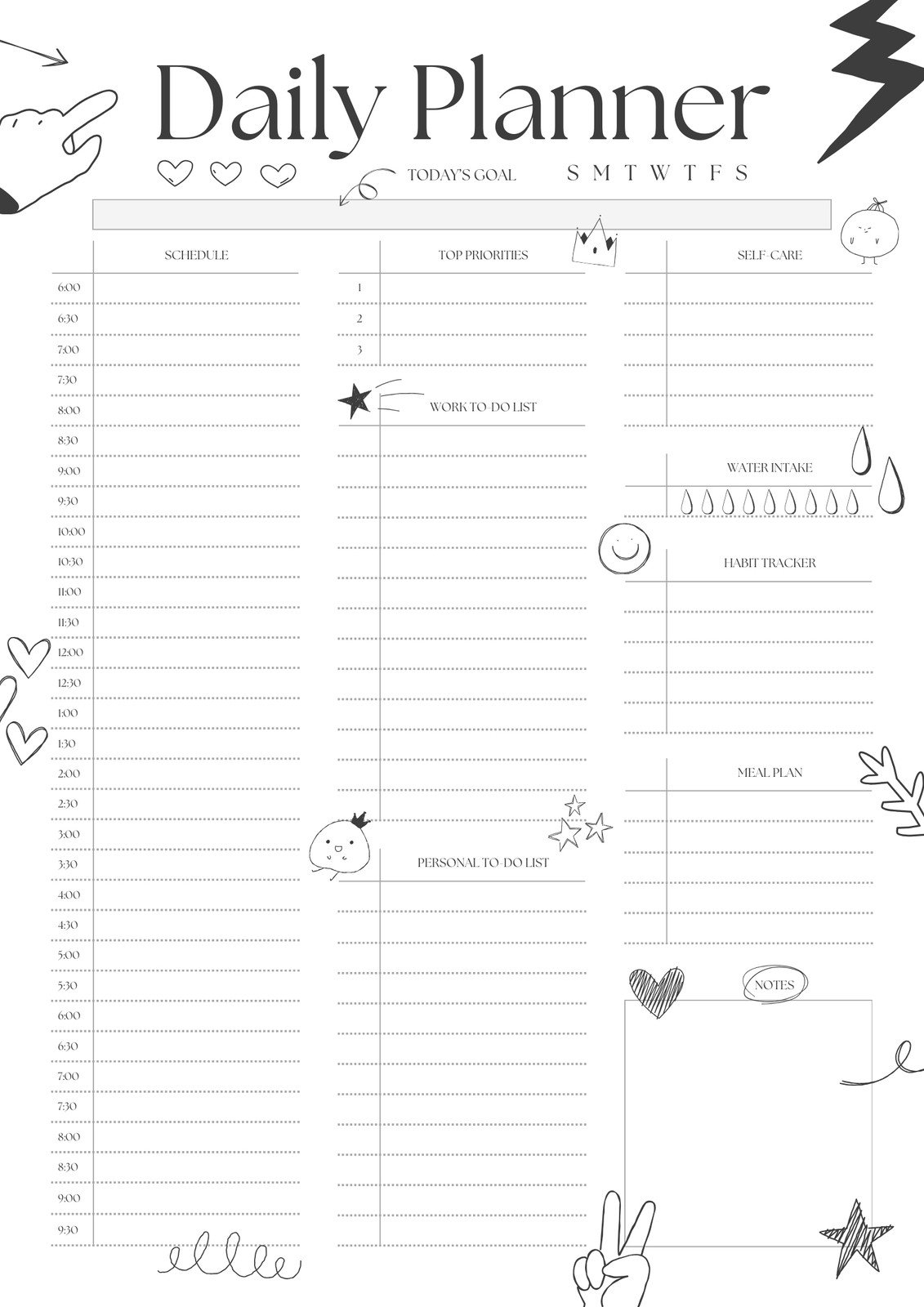 design your own planner