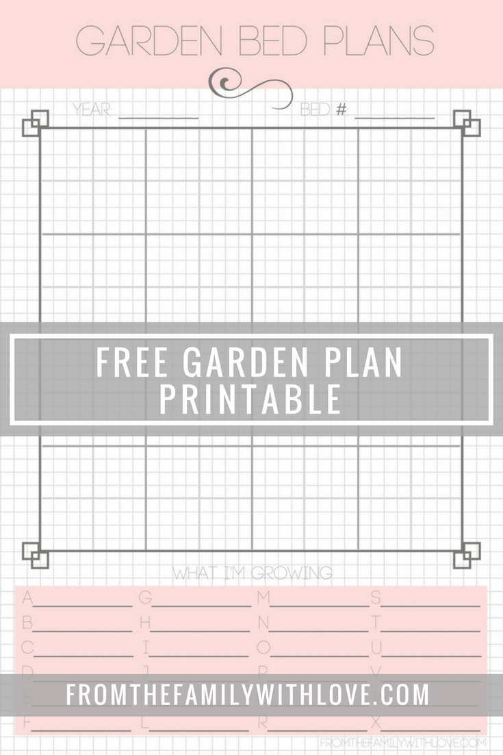 Free Printable Garden Planner How Does Your Garden Grow From The Family Finds
