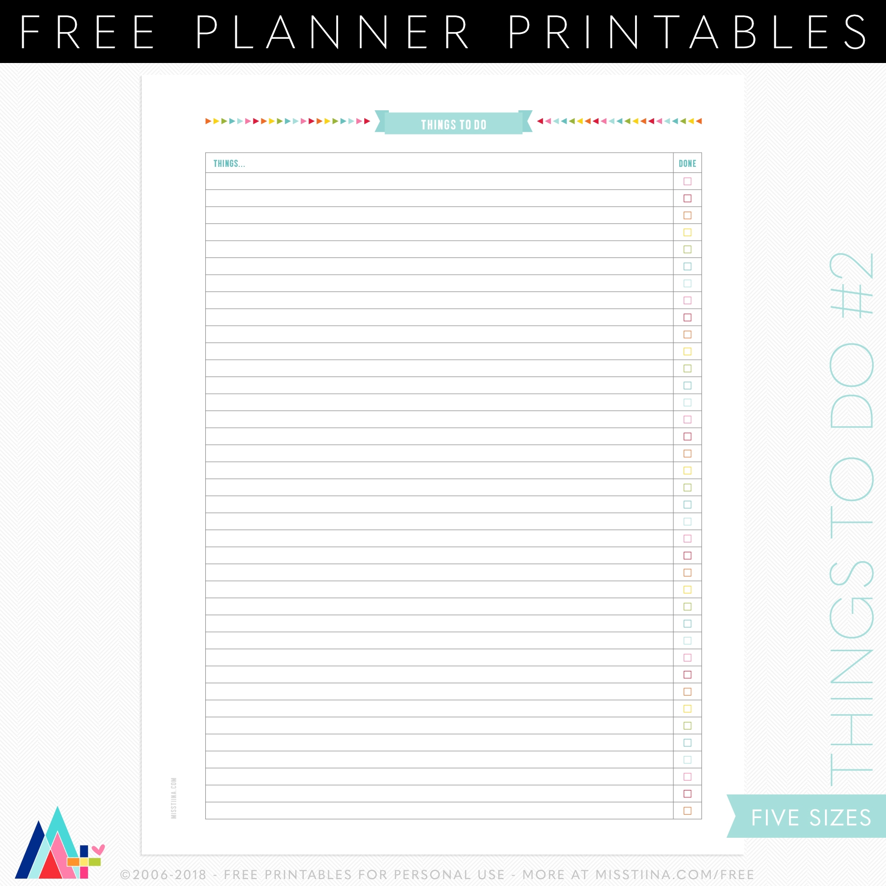 free planner printables free planner printables