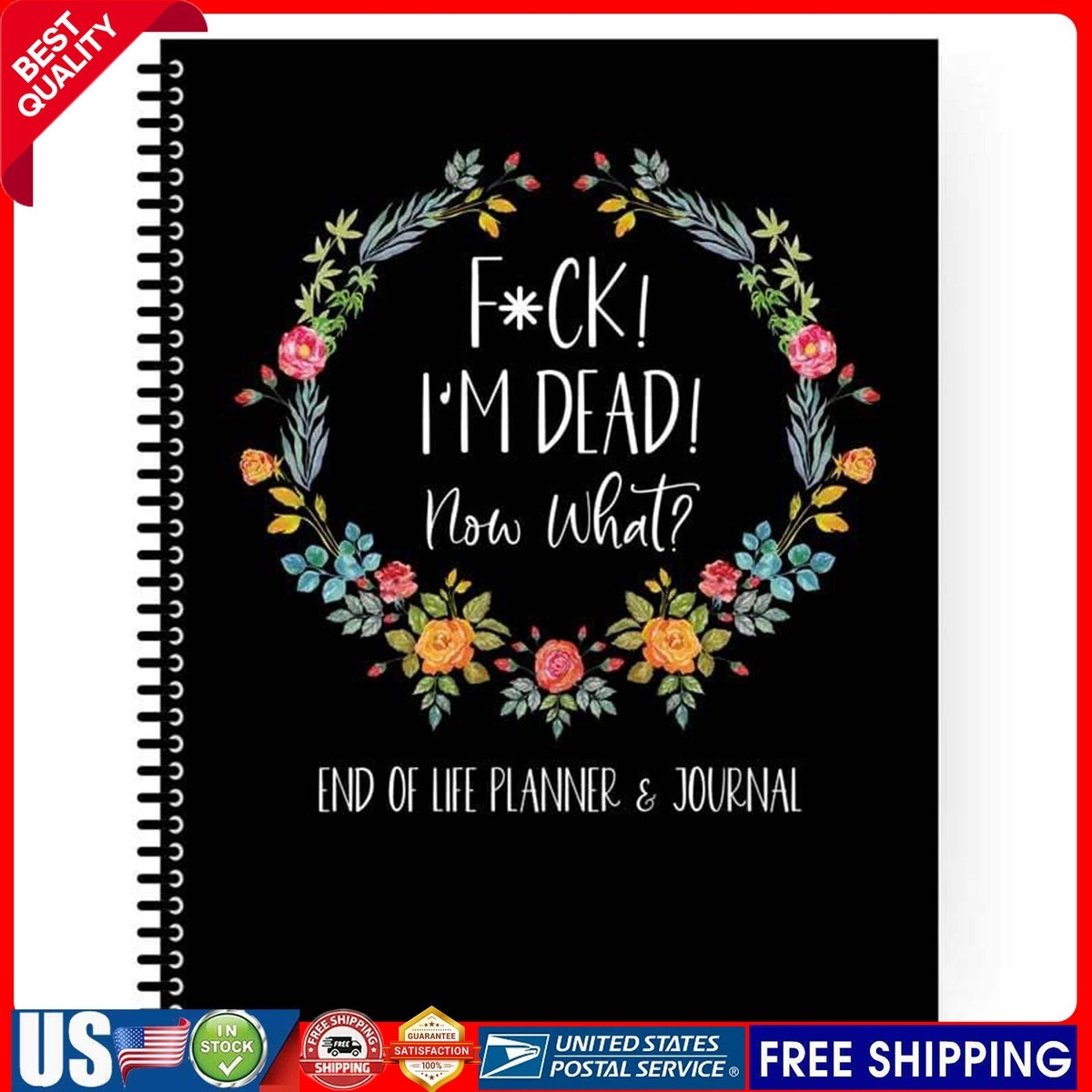 Fuck I m Dead End Of Life Planner I m Dead Now What When I m Gone Workbook Note EBay
