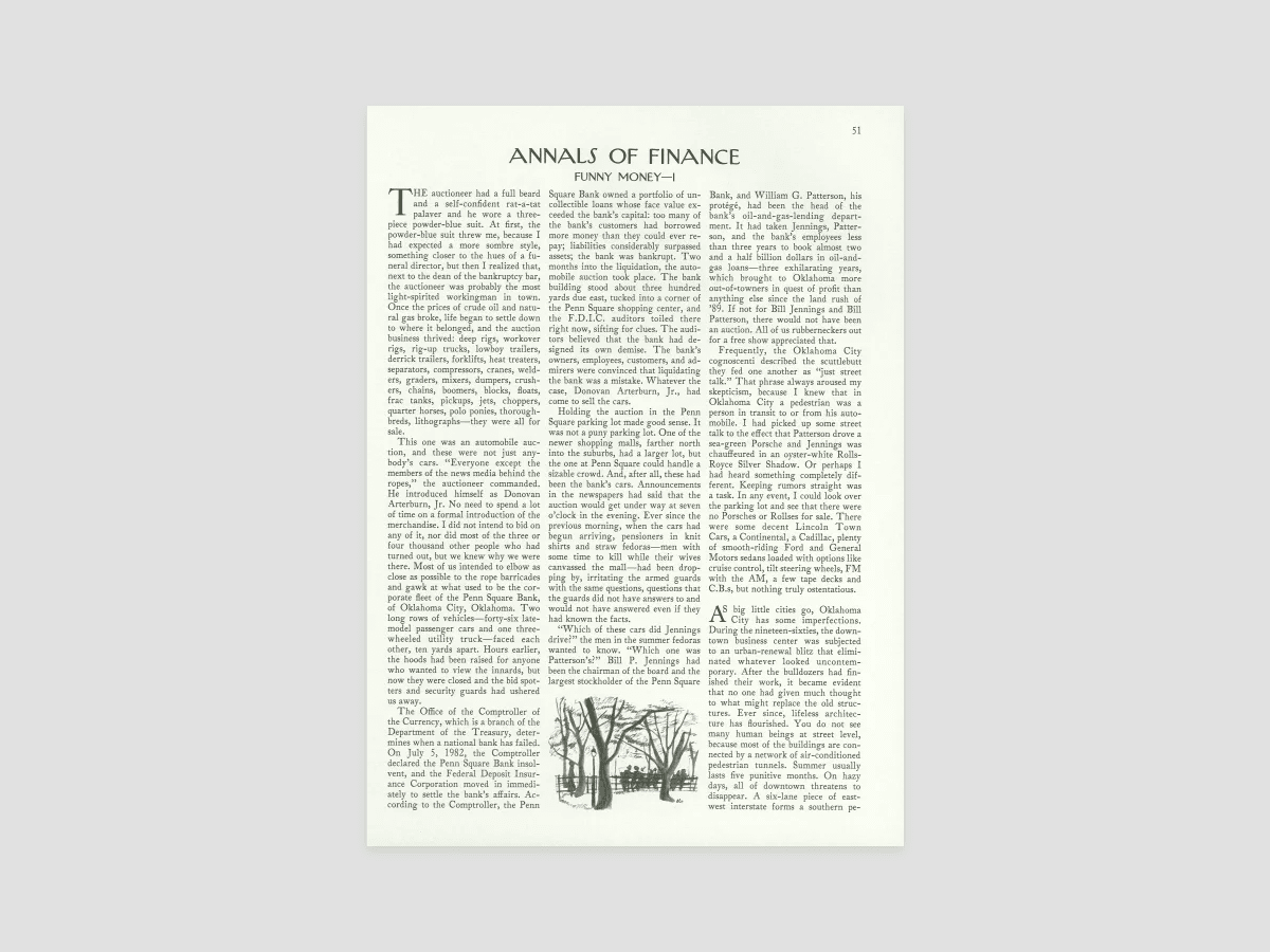 Funny Money I The New Yorker