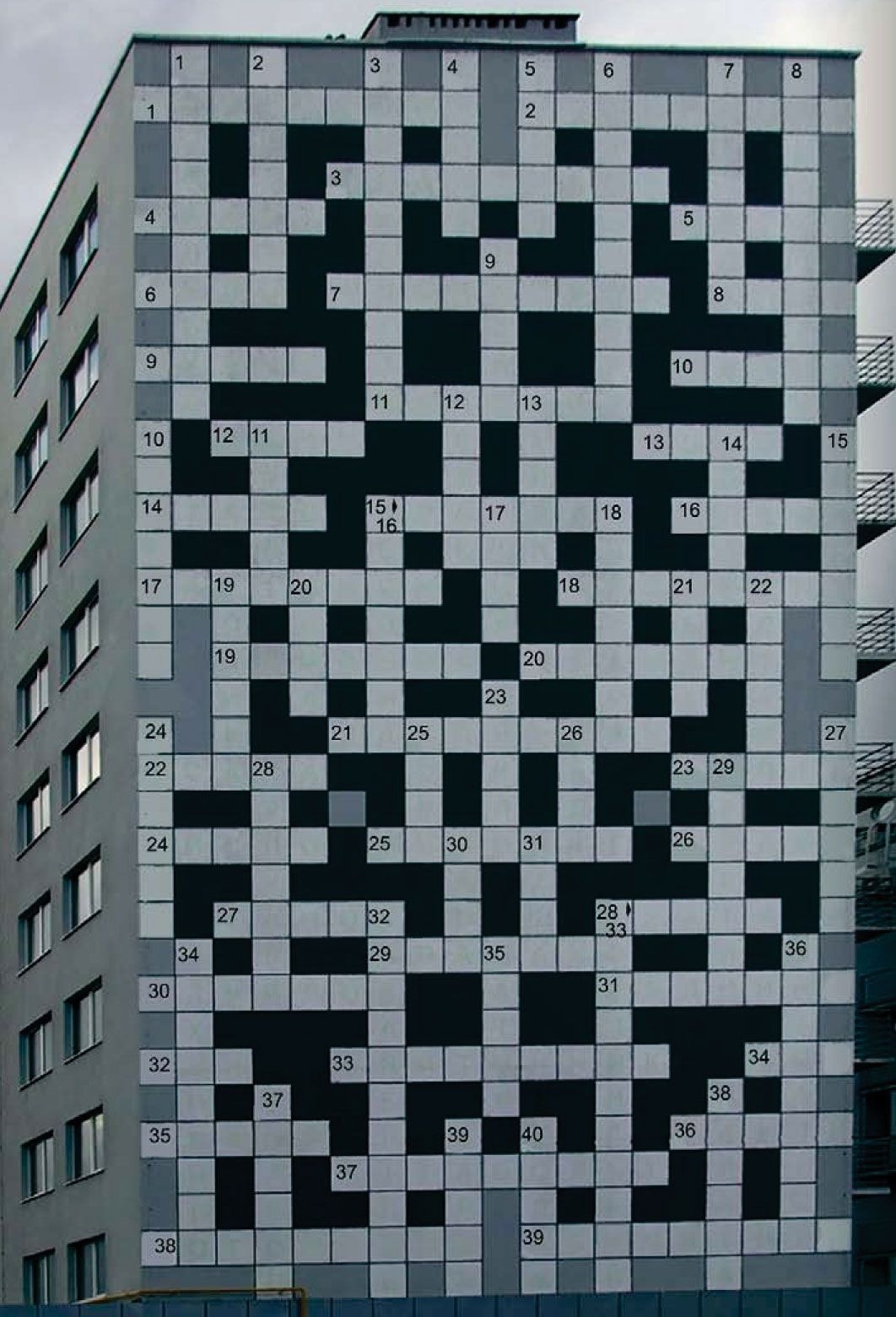 Giant Crossword Of Lviv In Lviv Atlas Obscura