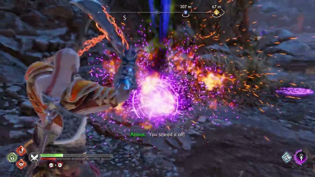 God Of War Ragnarok The Crater Walkthrough Use Celestial Altar Get New Quest YouTube