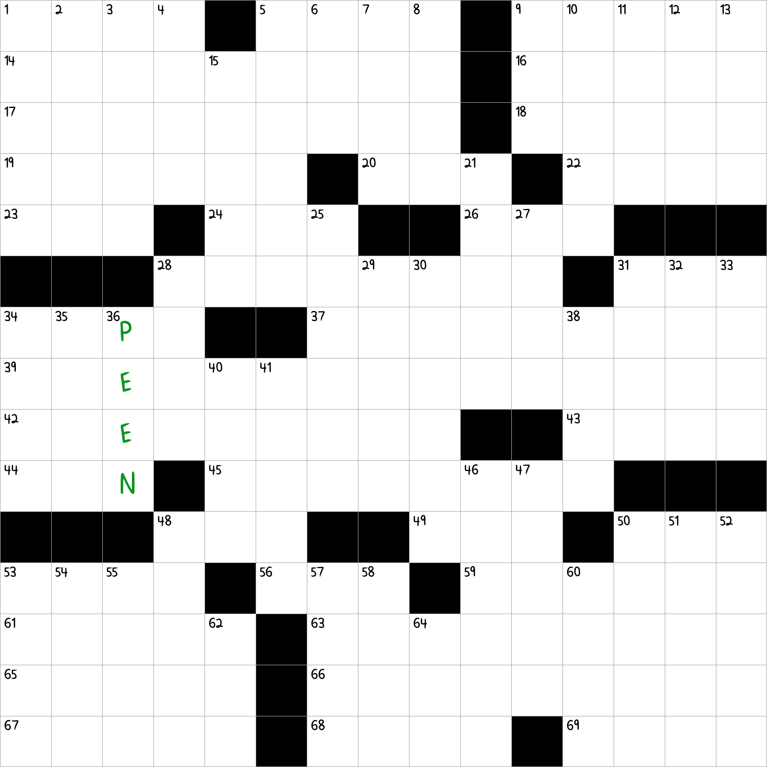 Hammer s End NYT Crossword Clue November 27 2024