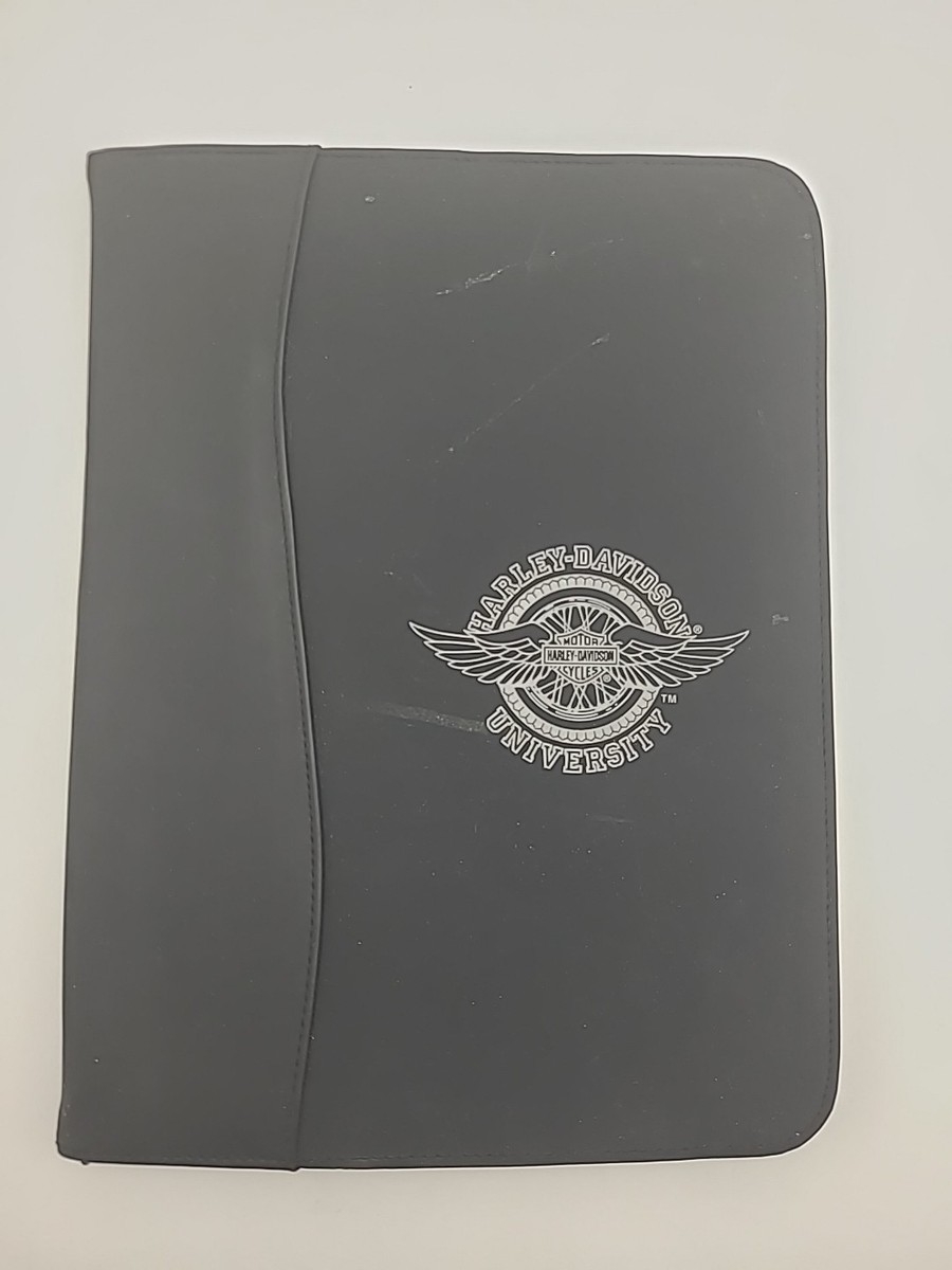 Harley Davidson University Business Ledger Notepad Planner EBay