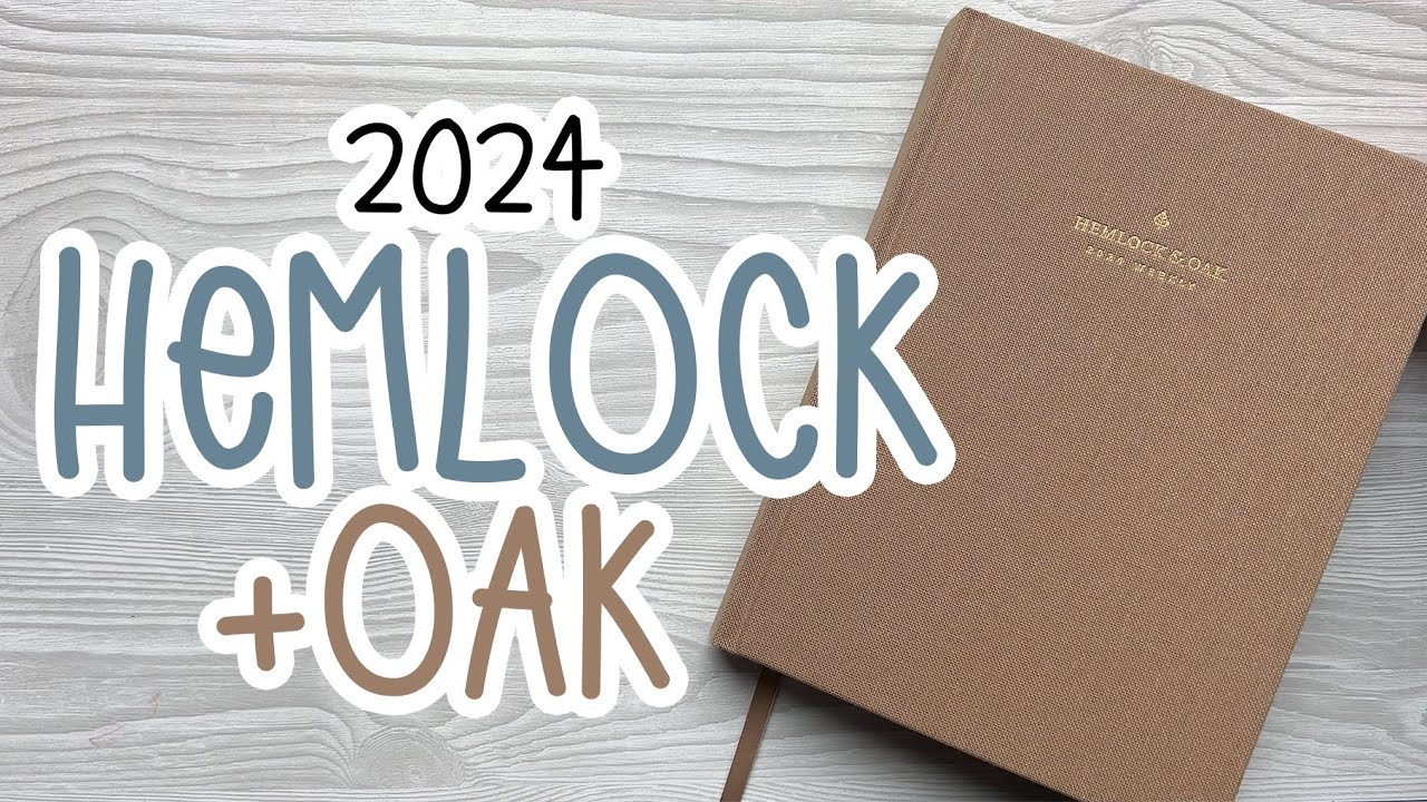 hemlock and oak planner