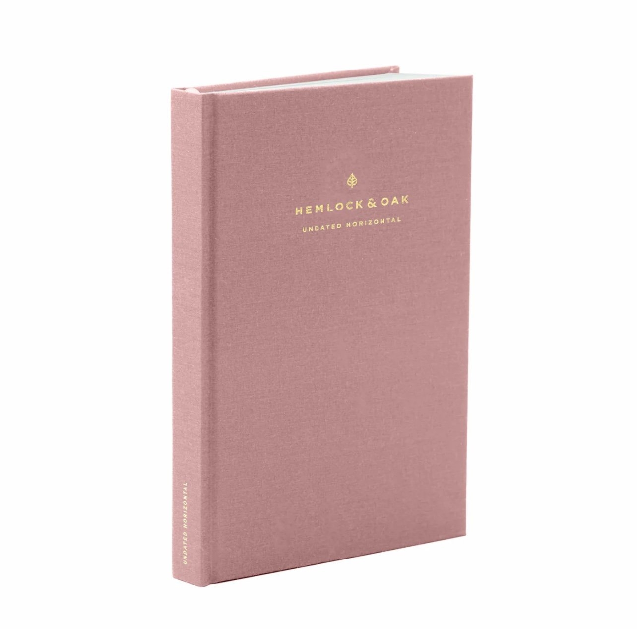 Hemlock Oak Undated Horizontal Planner In Blossomfield