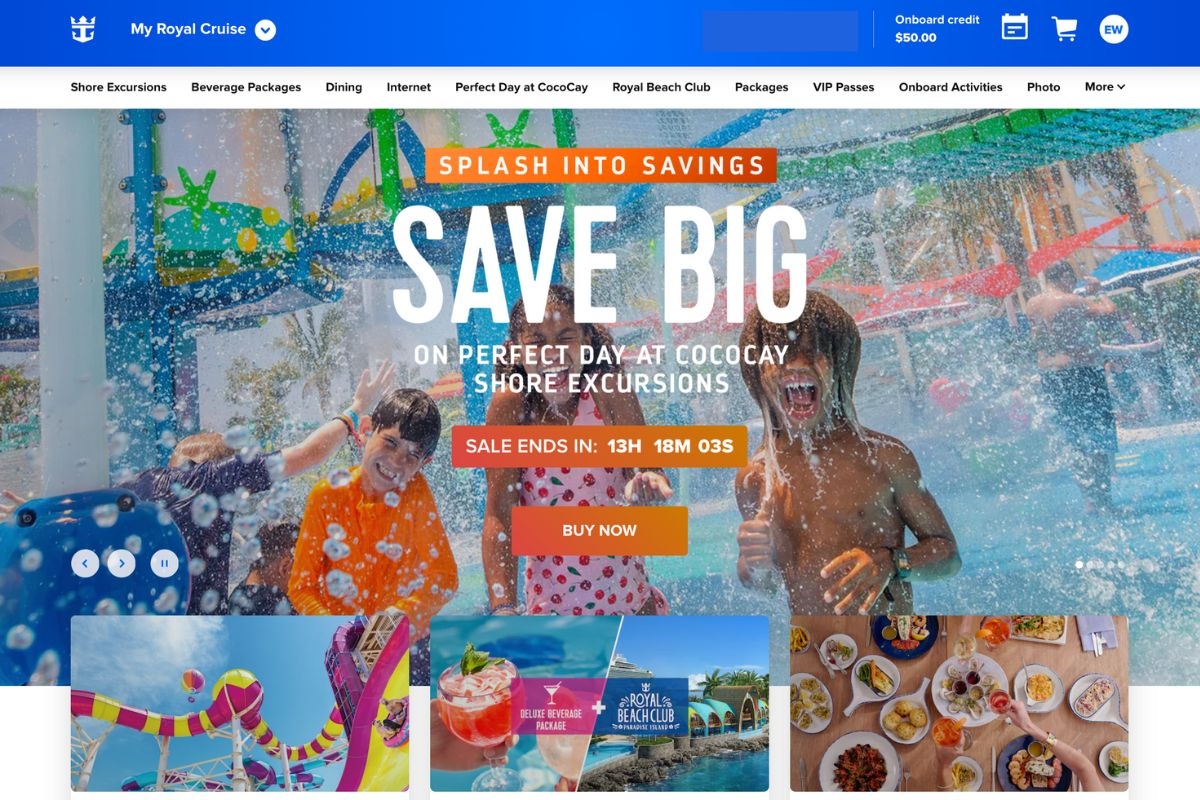 How To Book Royal Caribbean Add ons Through The RCCL Cruise Planner Cruise Blog