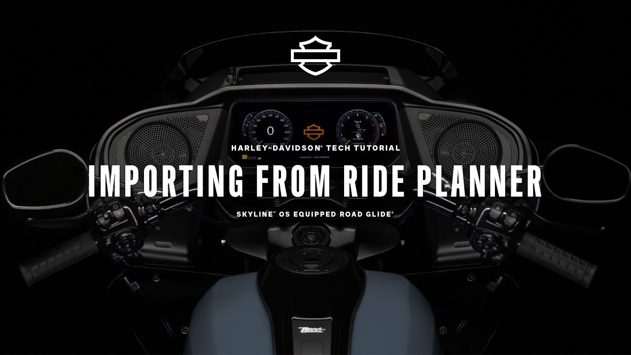 harley davidson ride planner