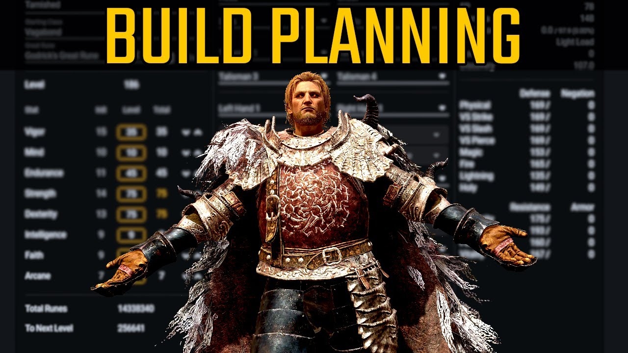 How To Plan Your BUILD Like A Pro In Elden Ring YouTube