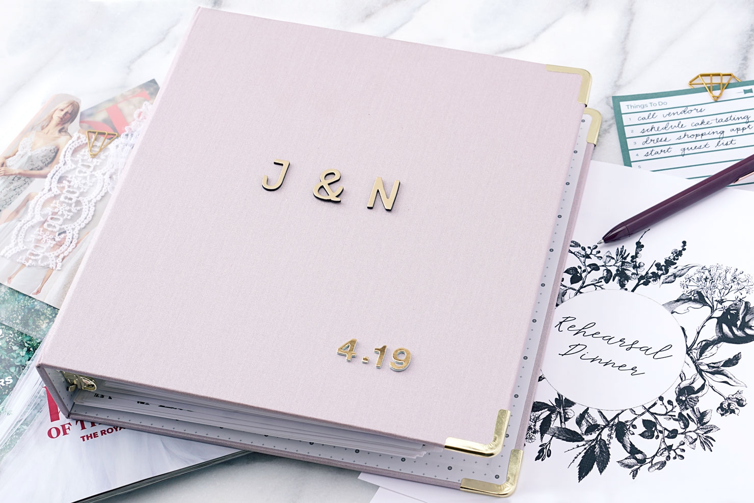 How To Put Together A Beautiful Wedding Binder OneTouch Events LLC