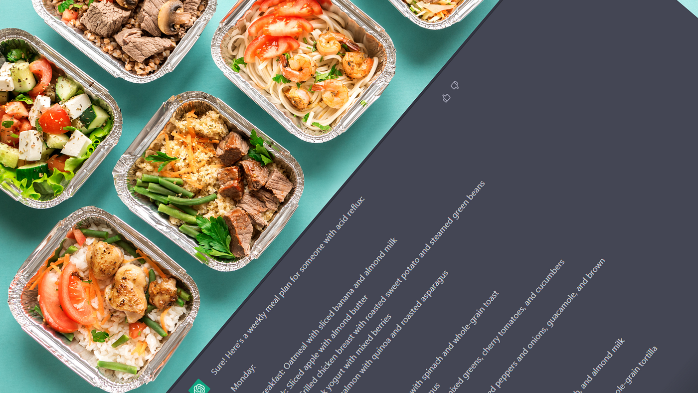 How To Use AI To Create A Custom Meal Plan By Colin Schwager MBA Medium