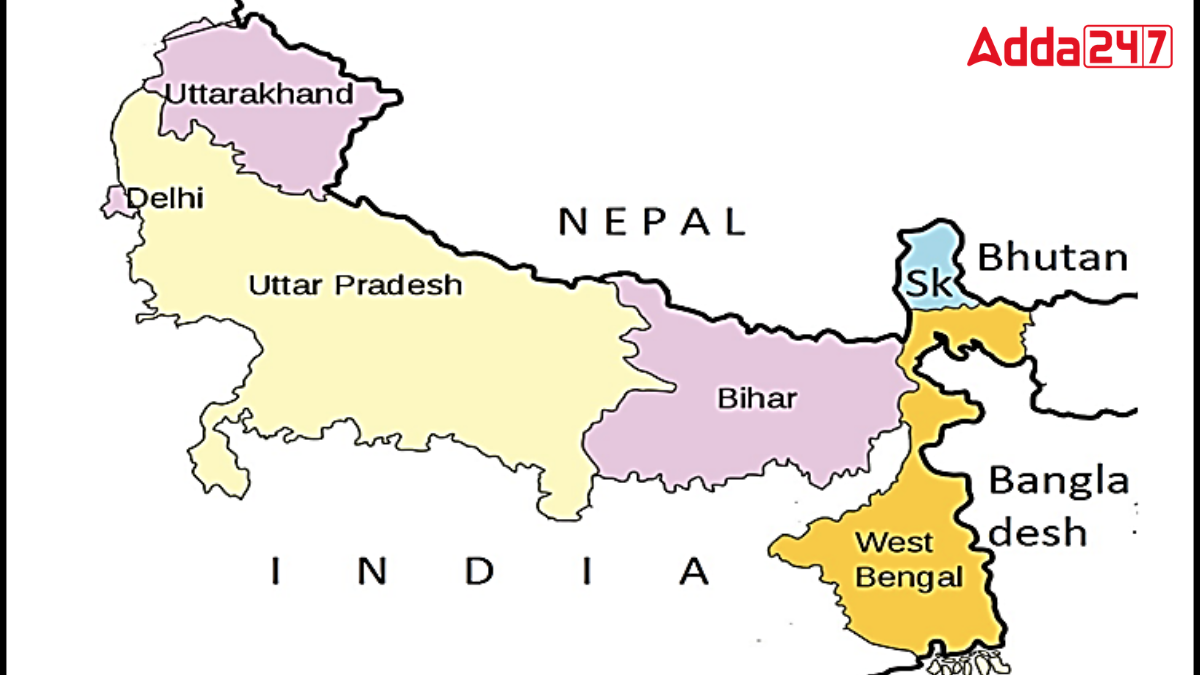 Indian States Which Share Border With Nepal