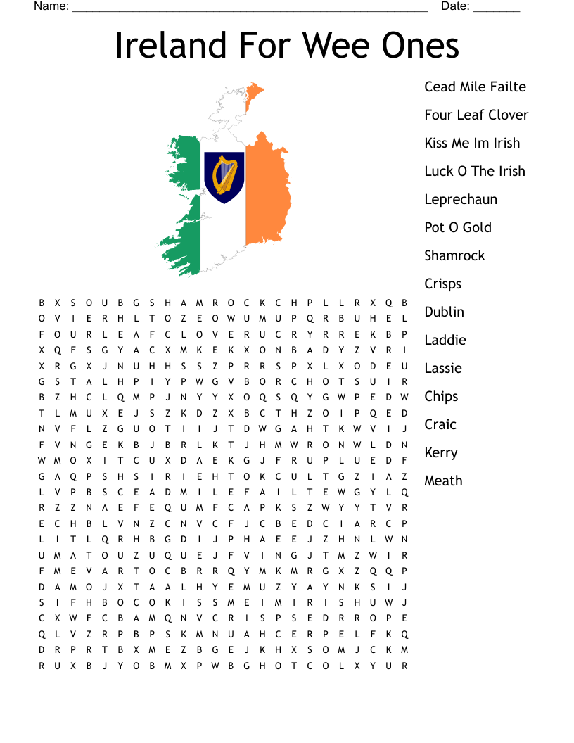 gaelic crossword clue 4 letters