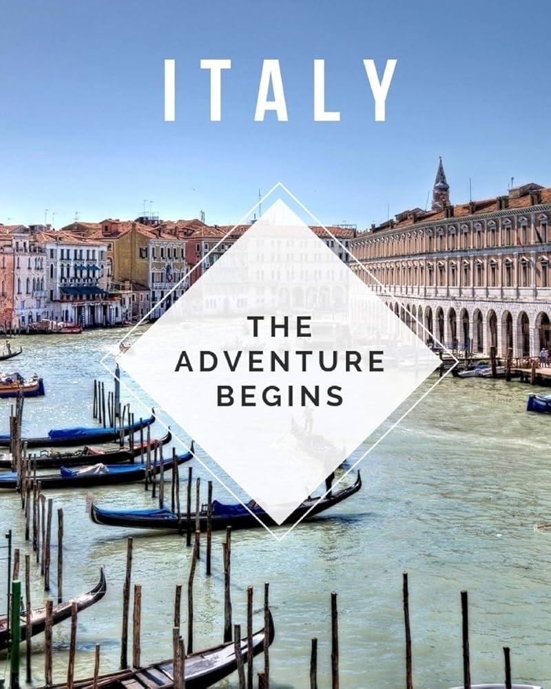 Italy The Adventure Begins Trip Planner Travel Journal Notebook To Plan Your Next Vacation In Detail Including Itinerary Checklists Calendar Flight Hotels More Planner Press SH Travel 9781099097072 Amazon 