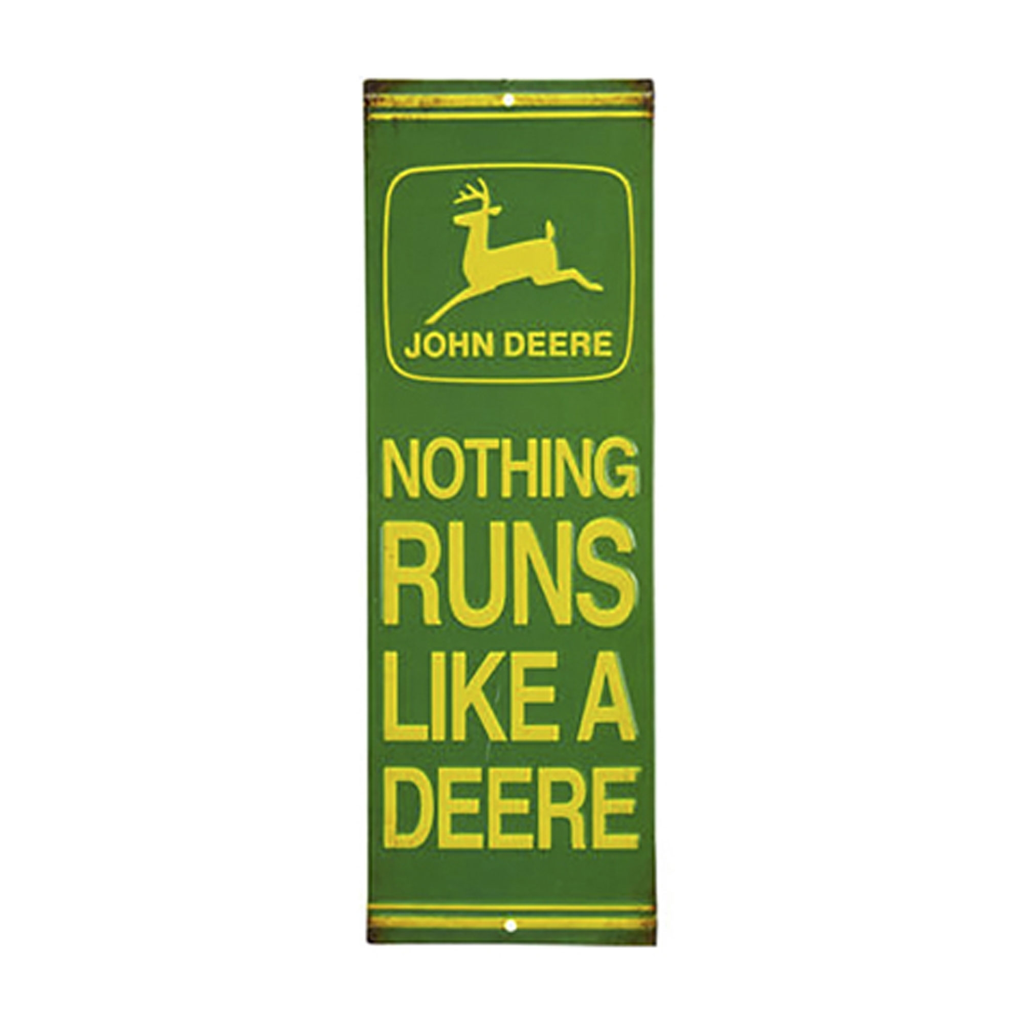 John Deere Nothing Runs Like A Deere Tin Sign LP67213 LP67213 AKRS