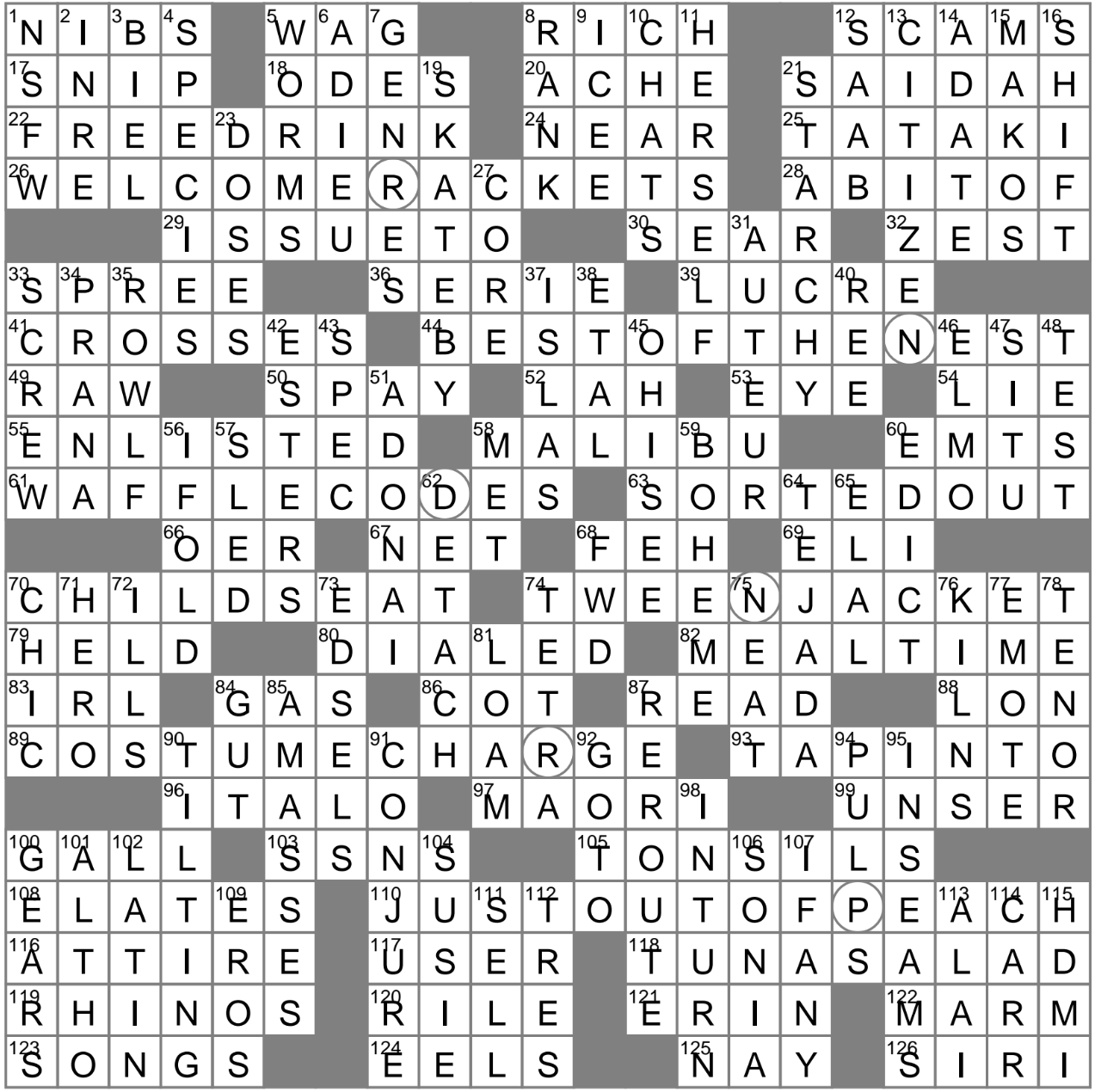 LA Times Crossword 19 Feb 23 Sunday LAXCrossword