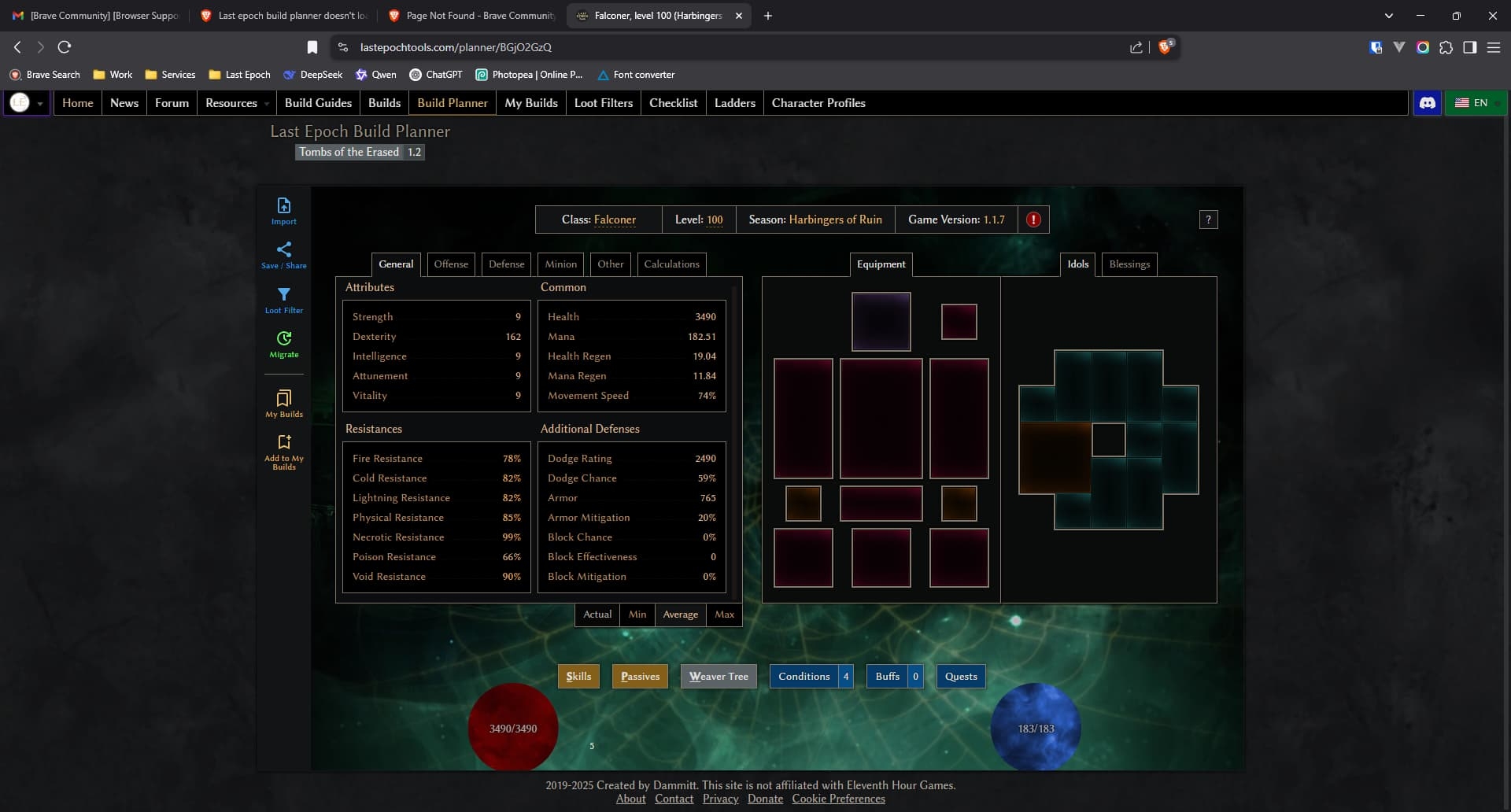 Last Epoch Build Planner Doesn t Load Images Desktop Support Brave Community