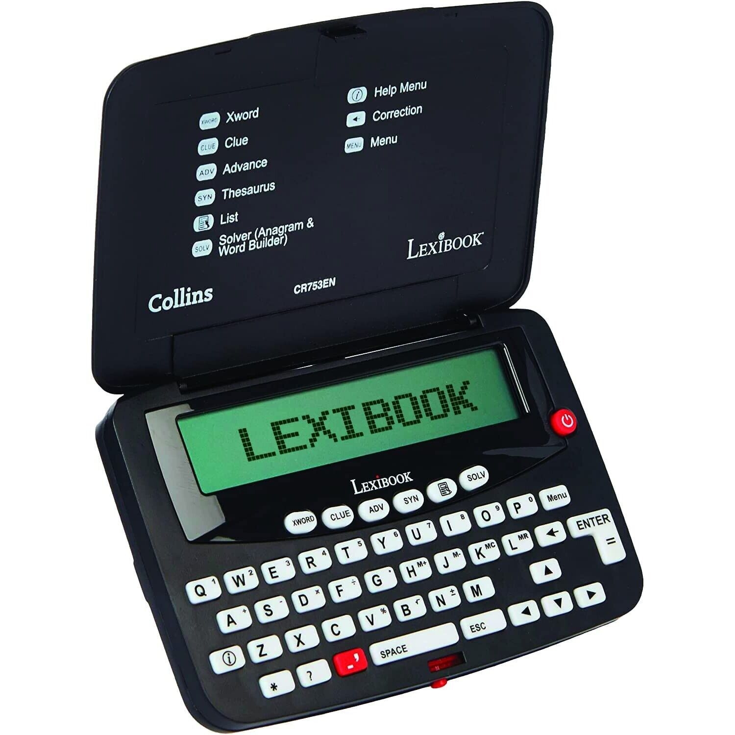Lexibook Collins Bradfords Electronic Crossword Solver Calculator Black CR753EN 3380743088150 EBay UK