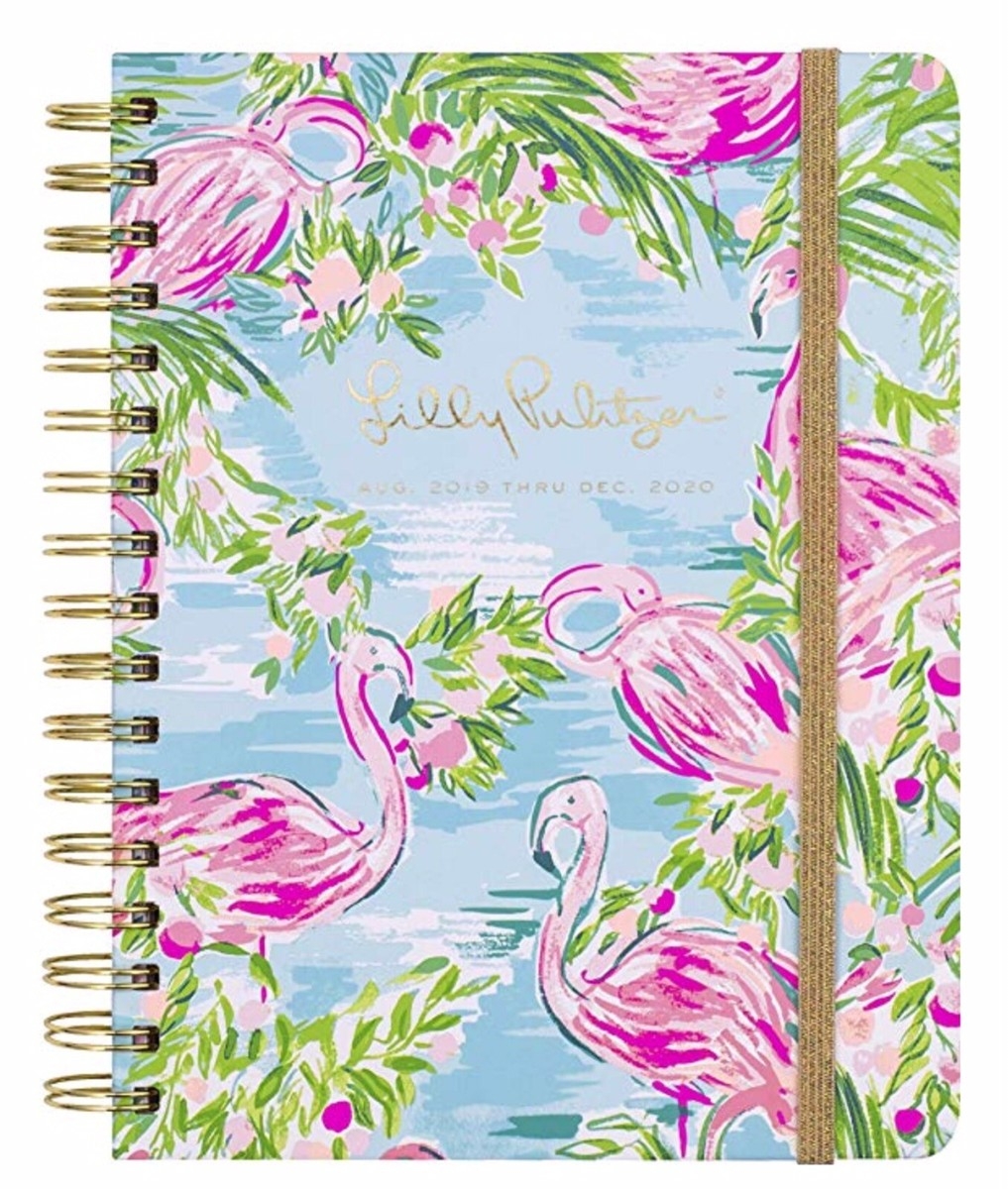 LILLY PULITZER Agenda Planner Bible Study Notebook LARGE FLORIDITA Flamingo EBay