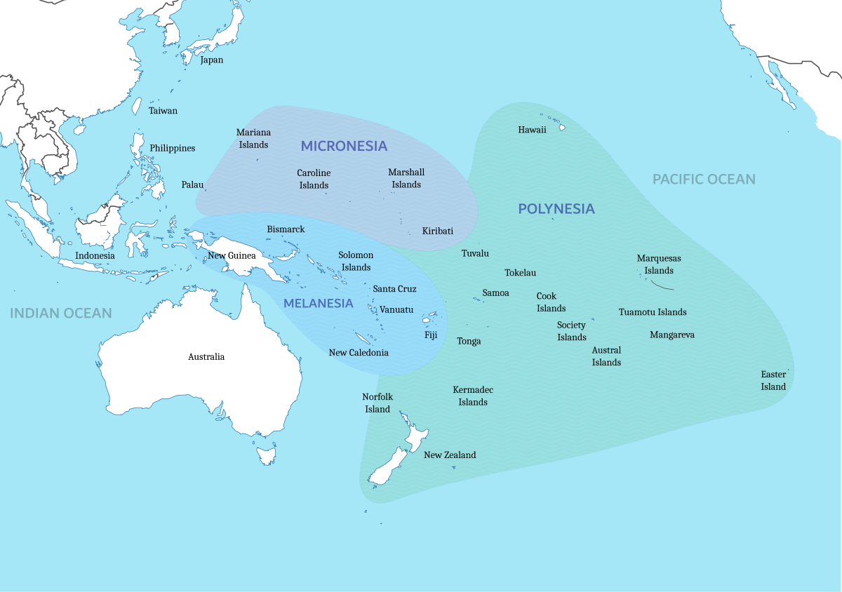 List Of Islands In The Pacific Ocean Wikipedia