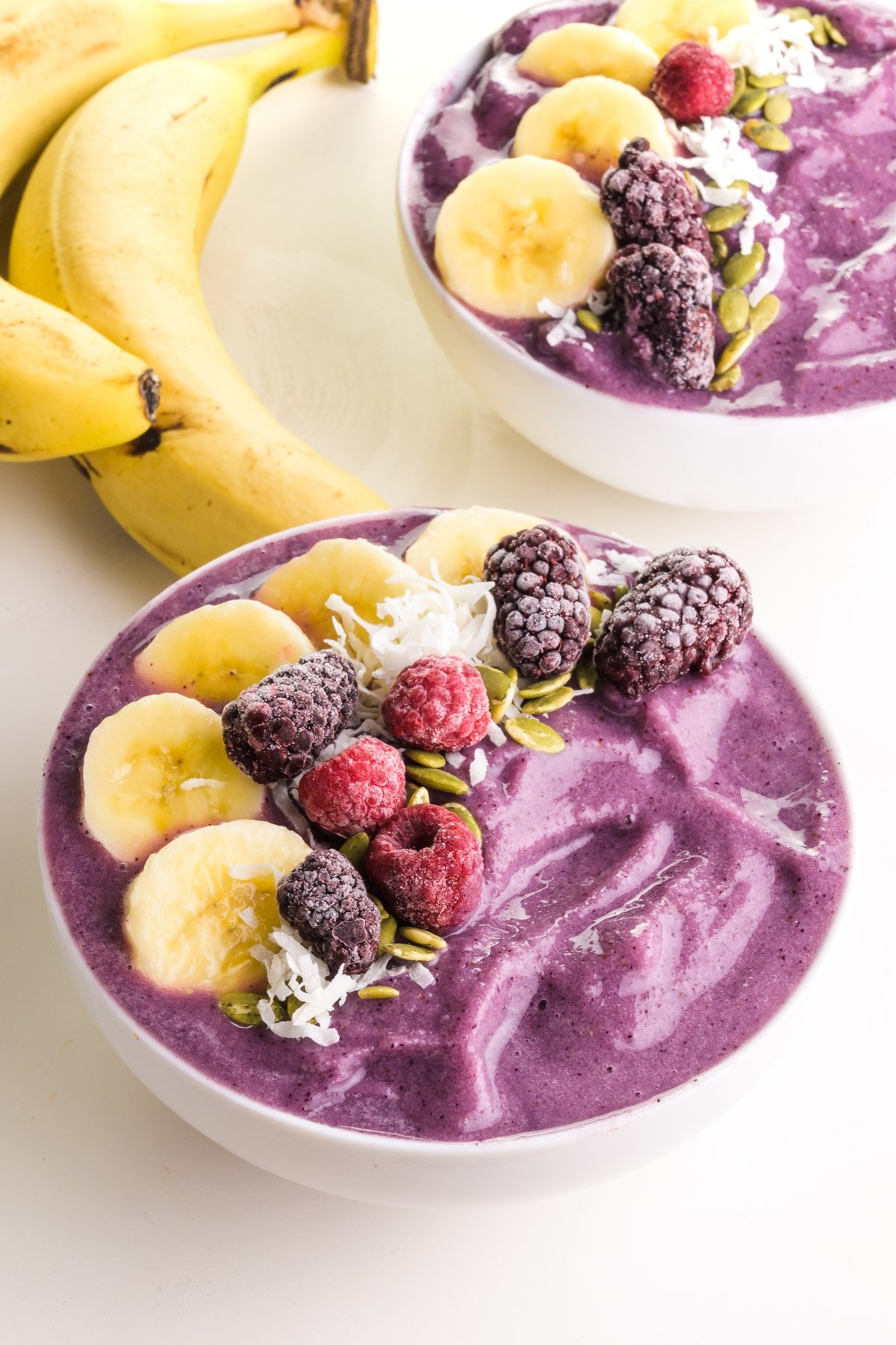 Make An Easy Purple Smoothie Bowl In 5 Minutes Namely Marly