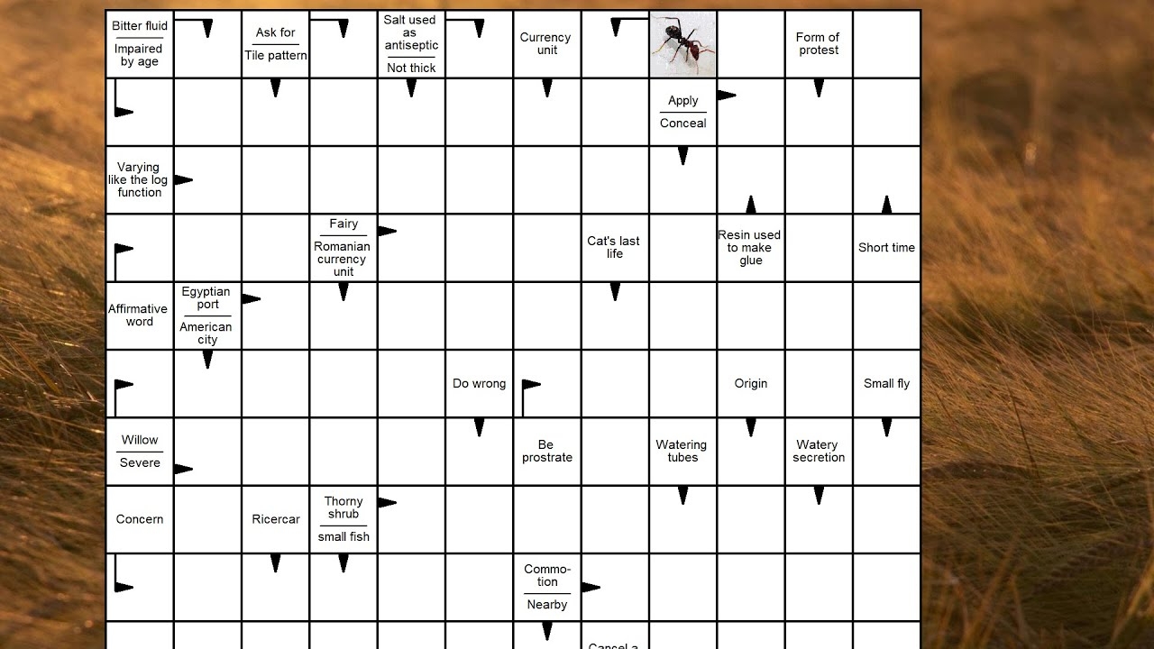 Making Clues In Squares Puzzles YouTube