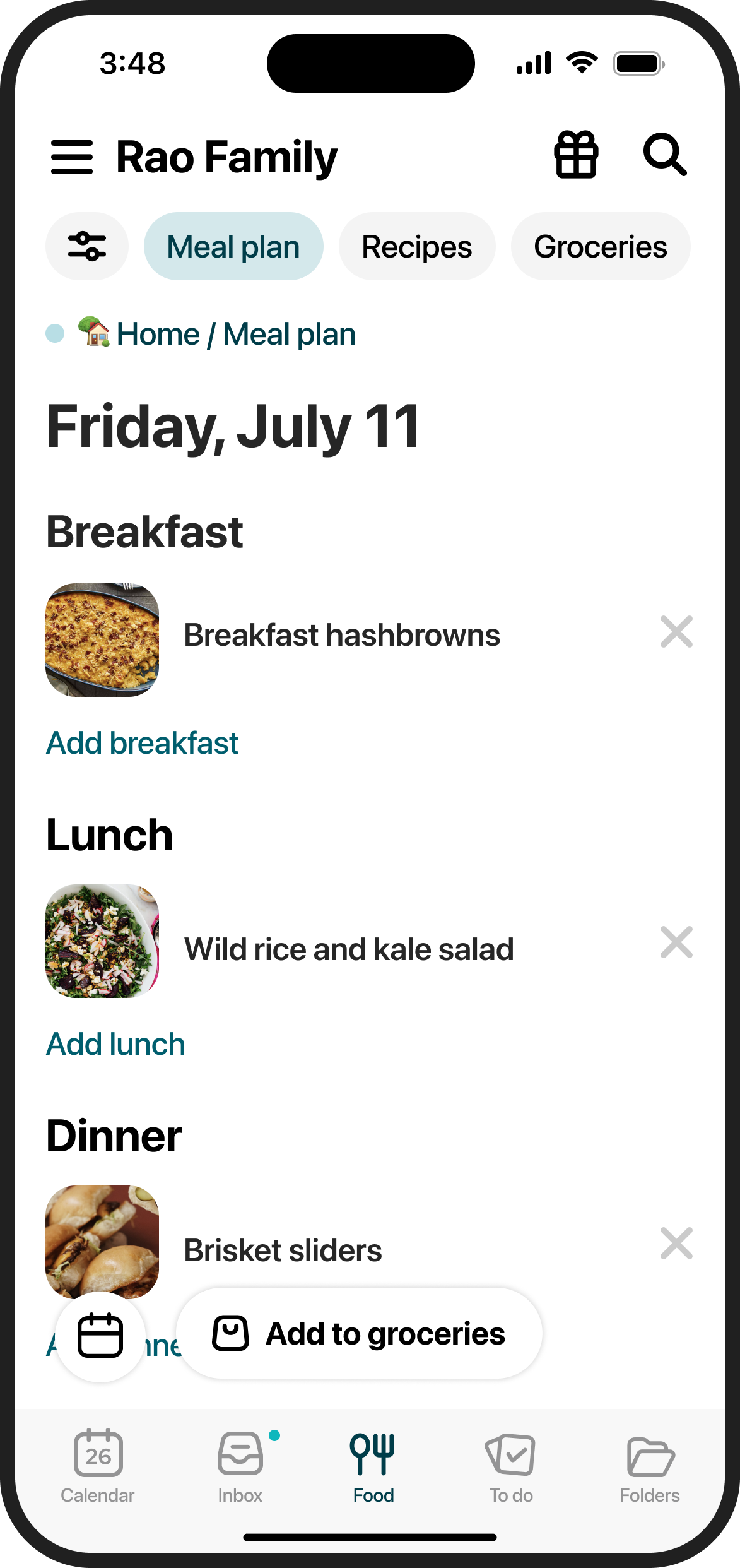 Maple Meal Planner Take Stress Off Your Plate