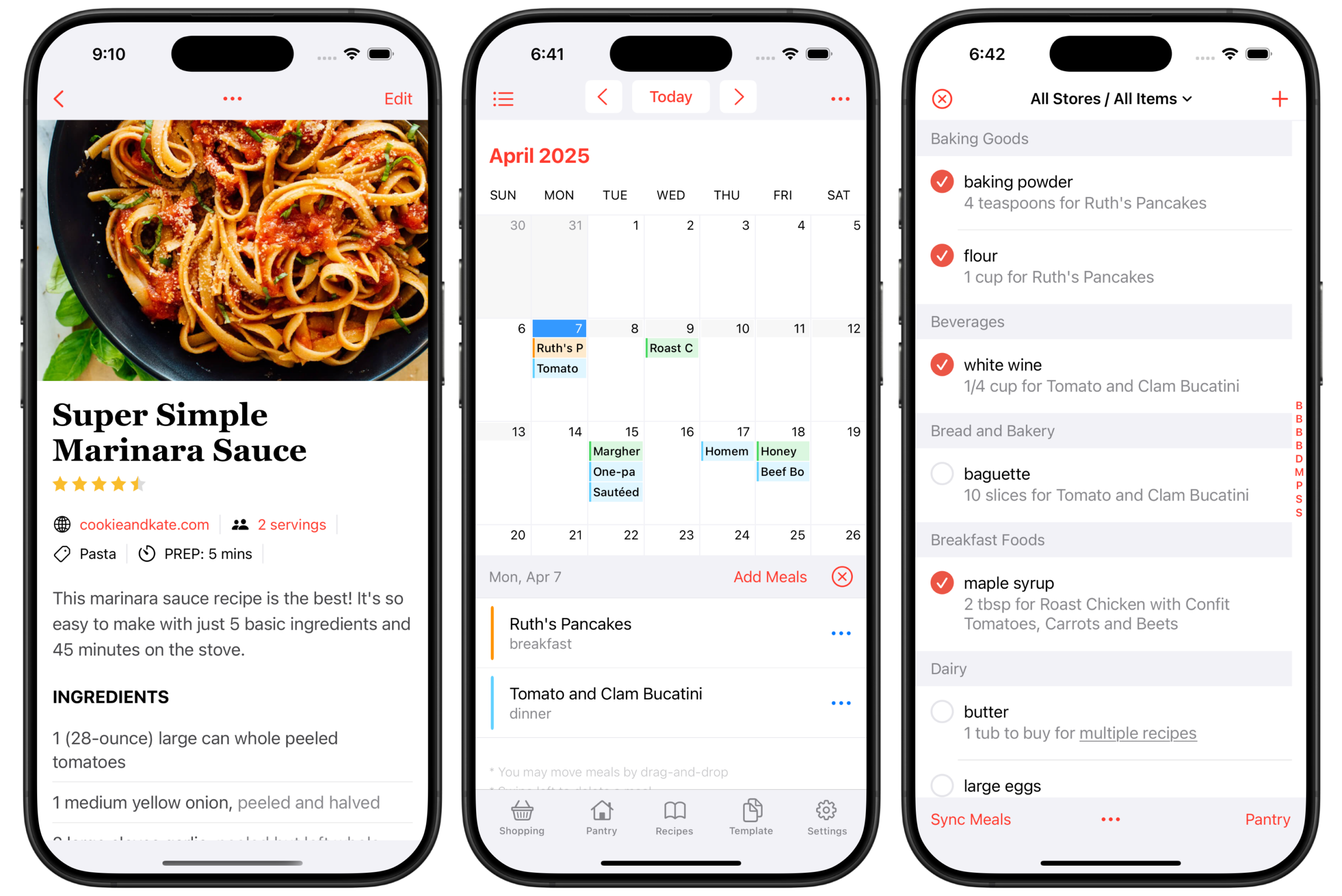 MealBoard Meal Planner And Recipe Manager