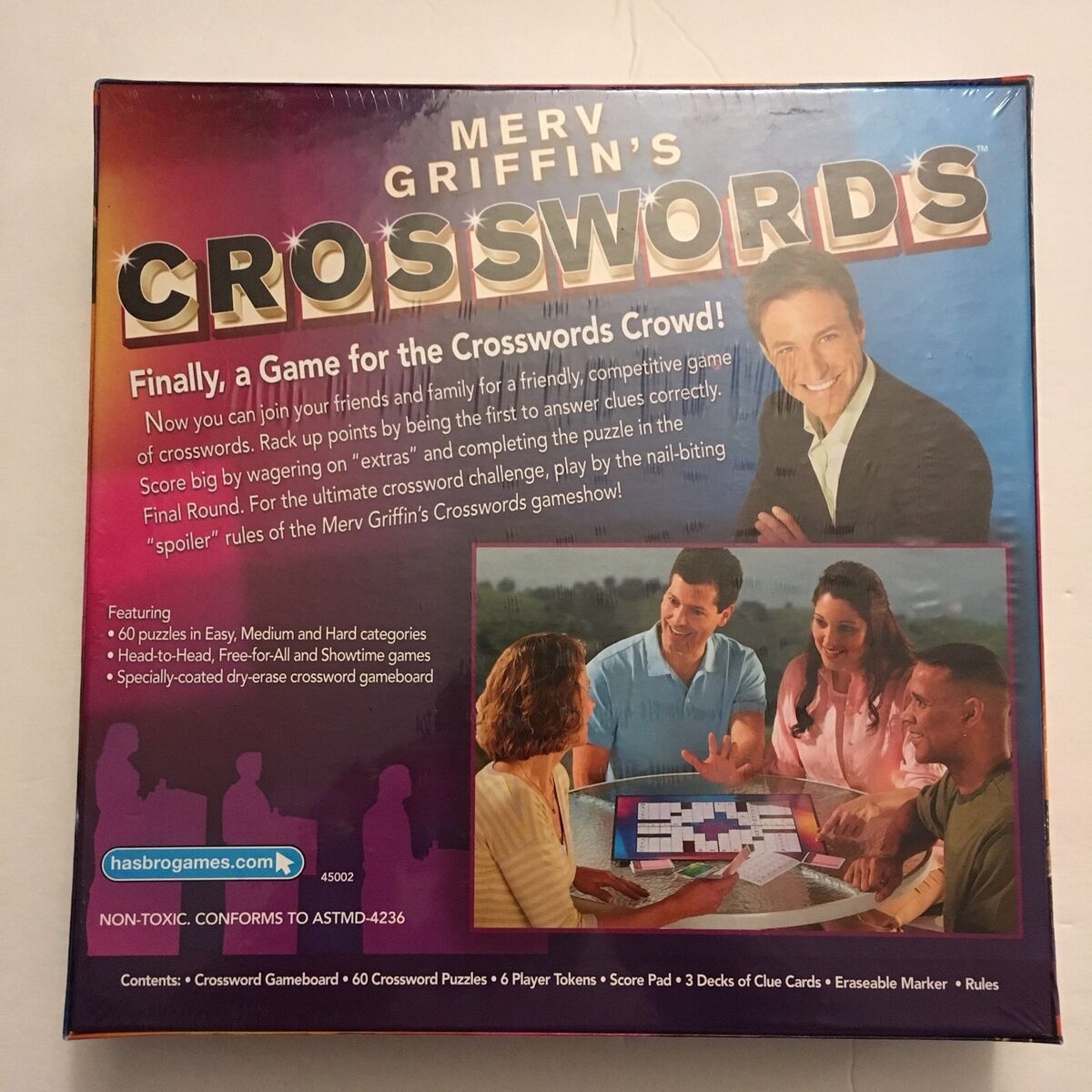Merv Griffin s CROSSWORDS Social Wordplay Game NEW SEALED EBay