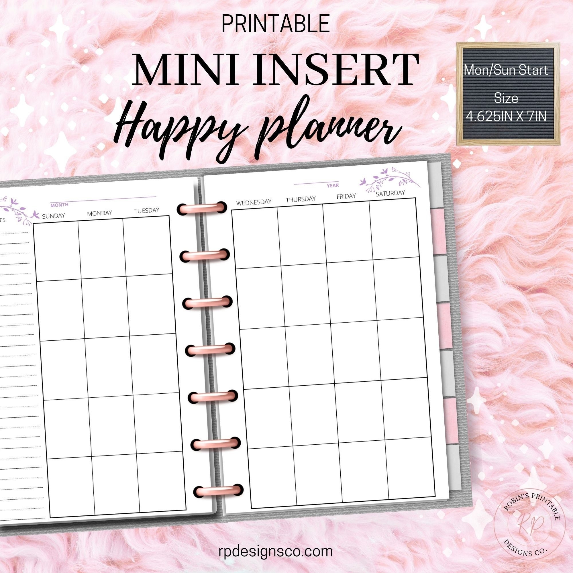 mini happy planner