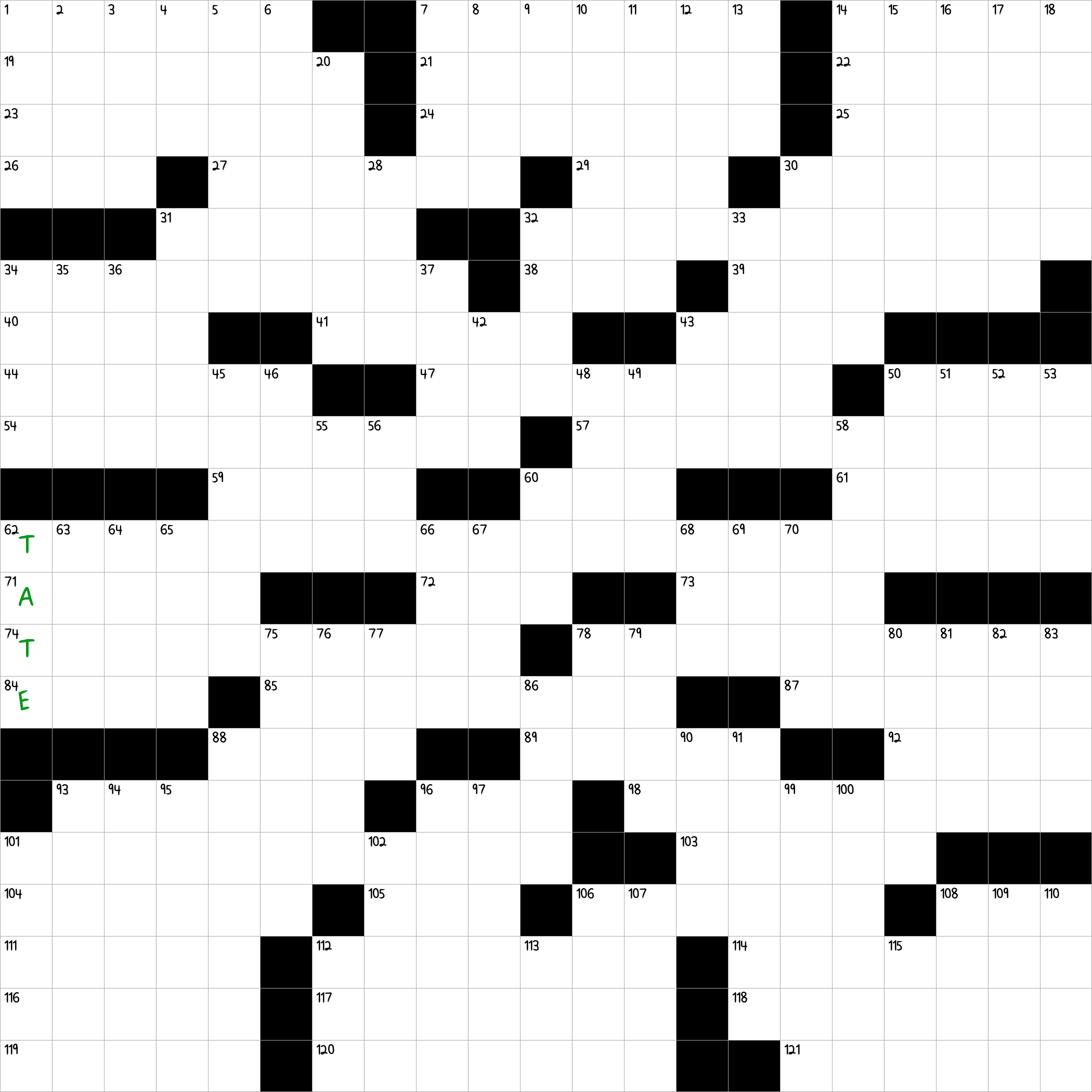 london gallery crossword clue