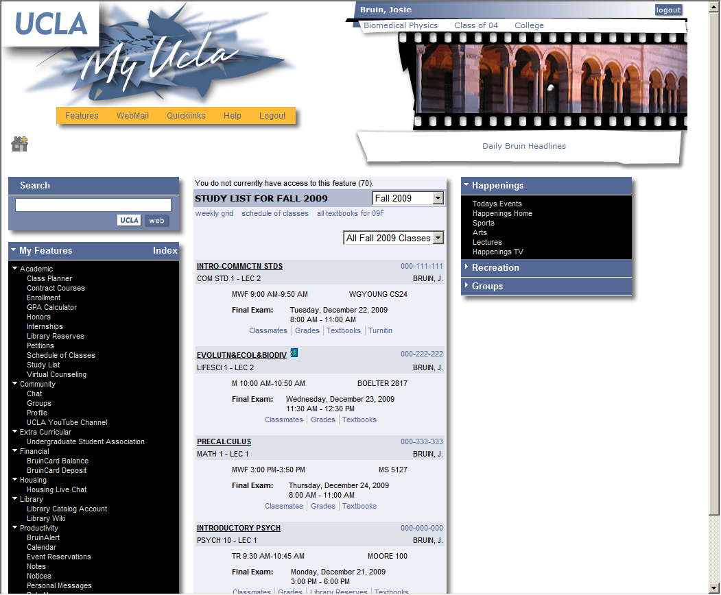 class planner ucla class planner ucla