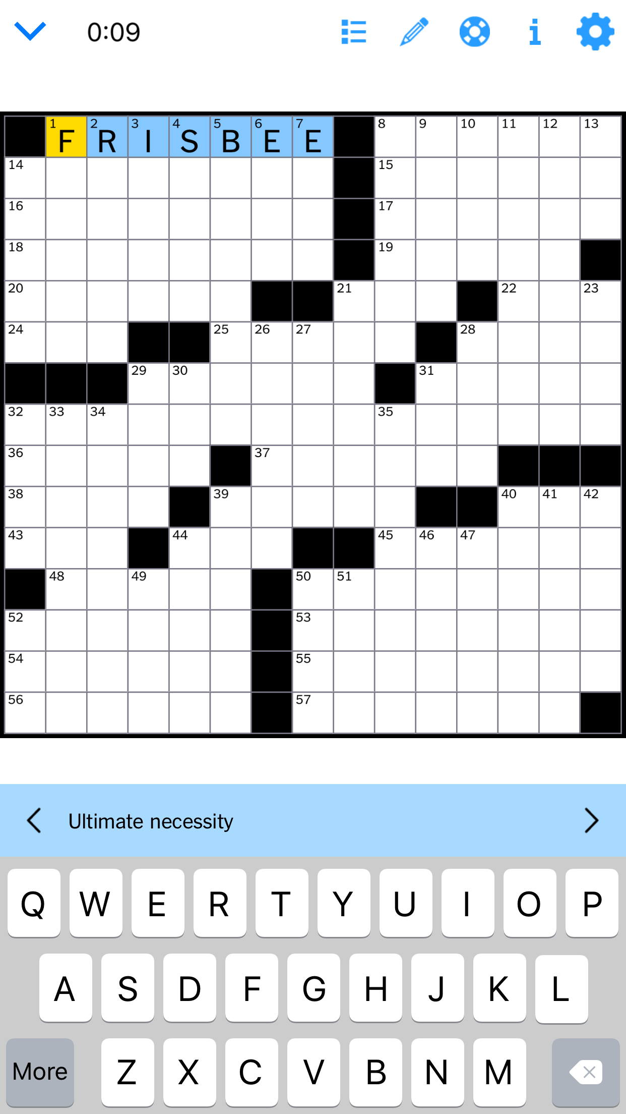 NY Times Crossword Features Ultimate In 1 Across With Great Clue Livewire Ultiworld