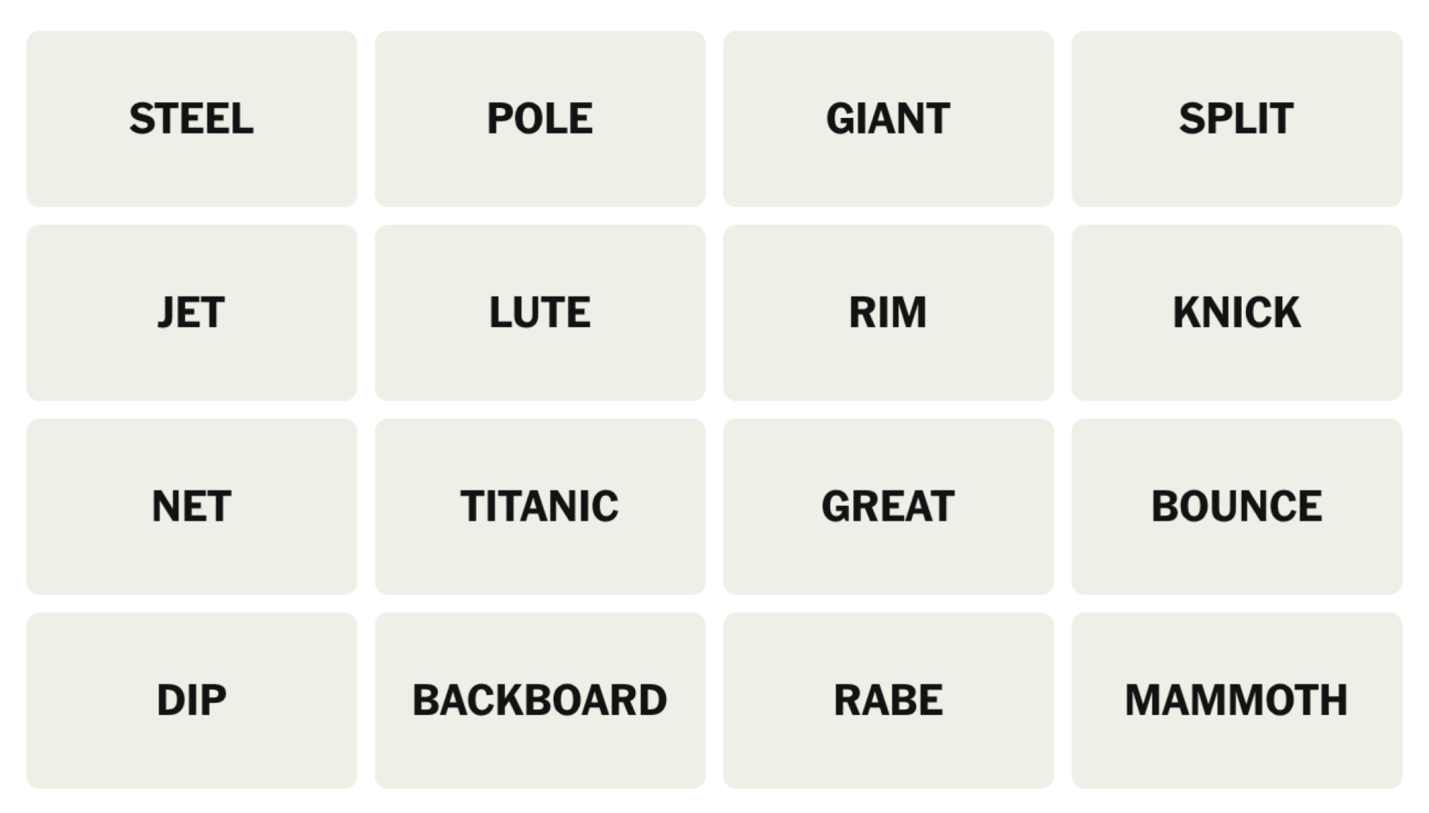 NYT Connections Answer For Today July 24 2025 Lifehacker