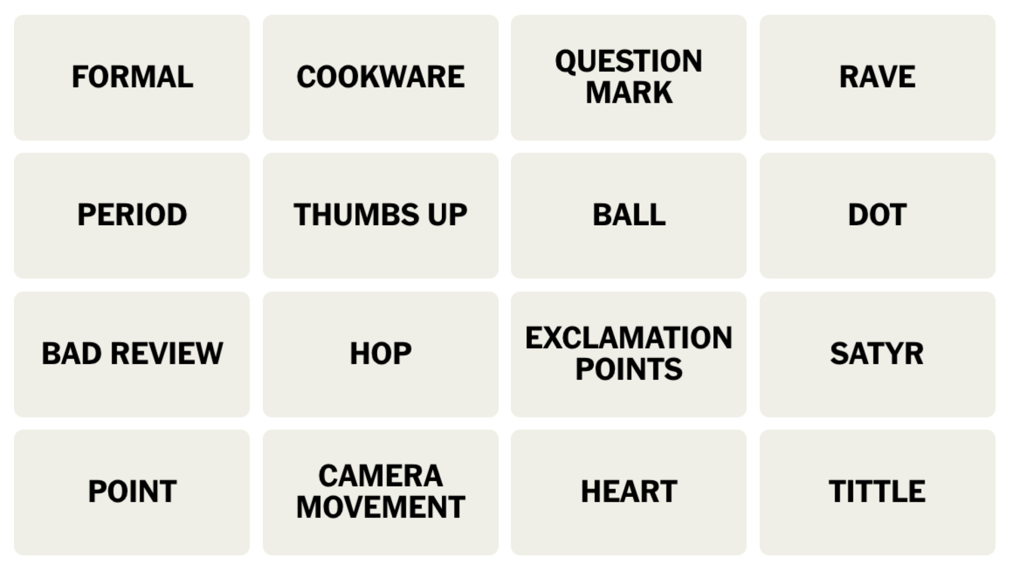 NYT Connections Answer For Today October 25 2024 Lifehacker