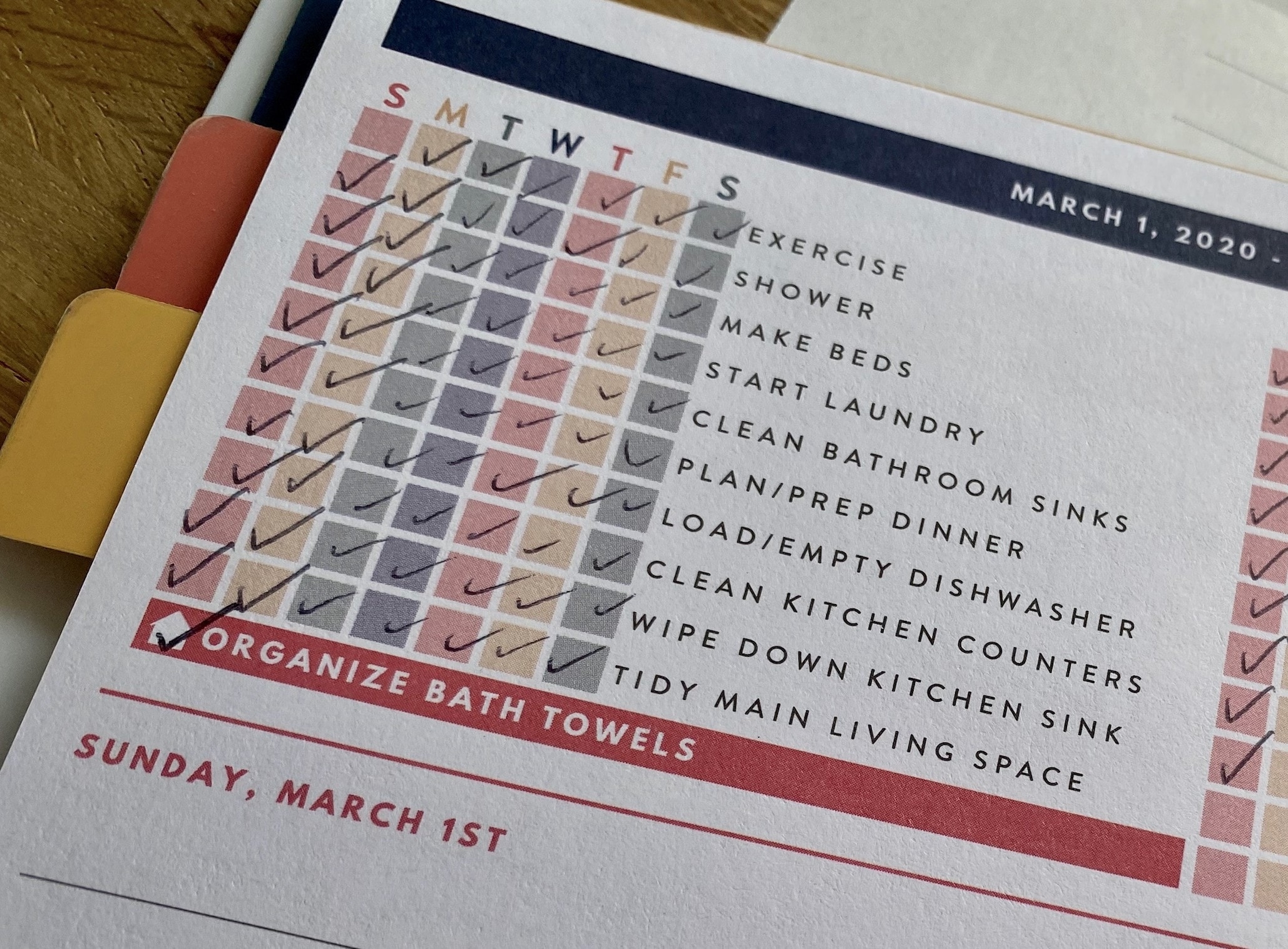 Organize Your Bath Towels Weekly Update Home Planner Project Week 8 Organize Your Bath Towels Weekly Update Home Planner Project Week 8