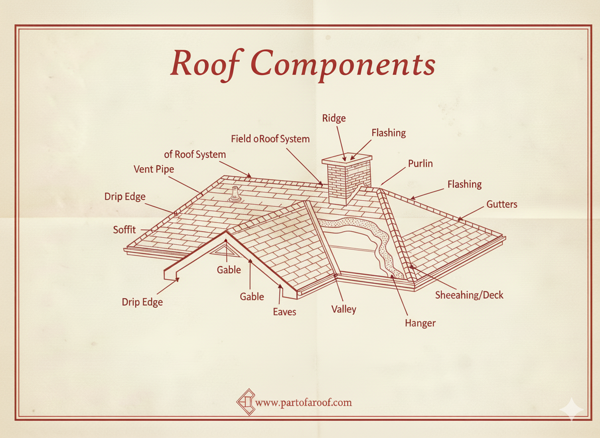 PARTS OF A ROOF