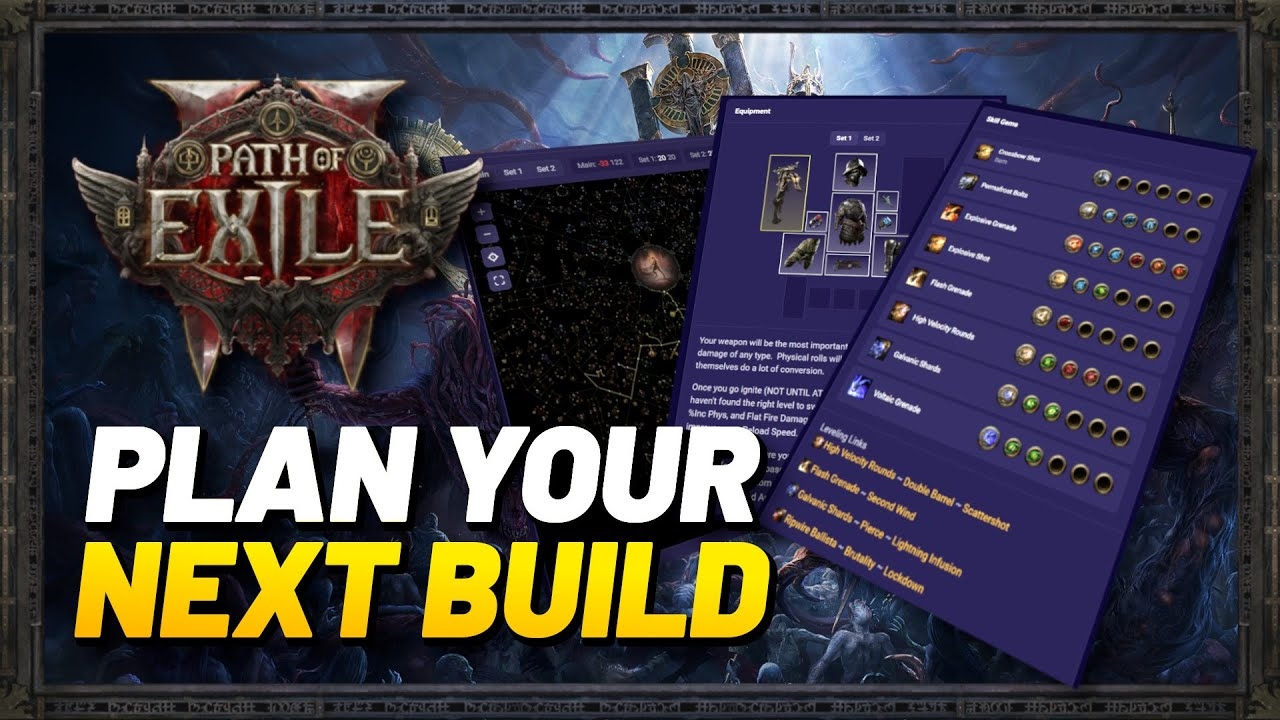 Path Of Exile 2 Build Planner Tool Open To EVERYONE YouTube Path Of Exile 2 Build Planner Tool Open To EVERYONE YouTube