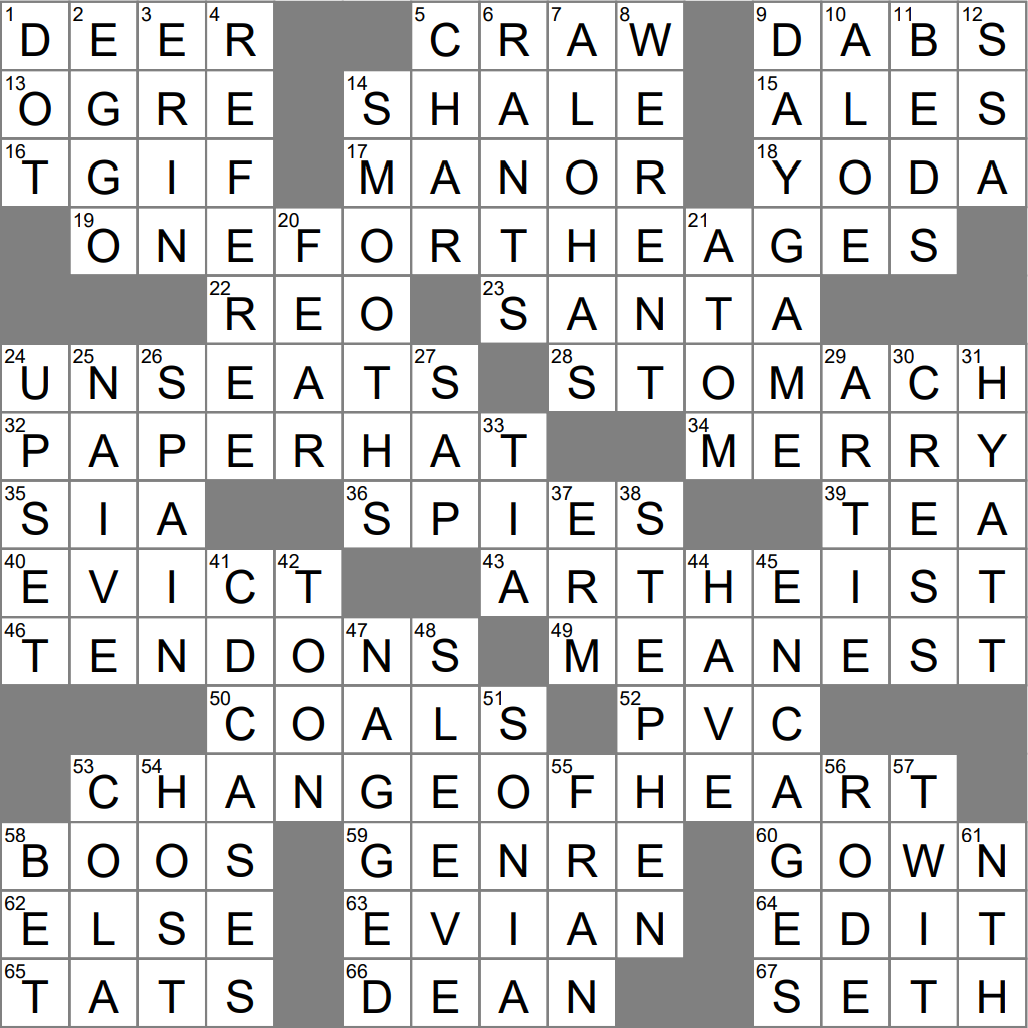 brute crossword puzzle clue