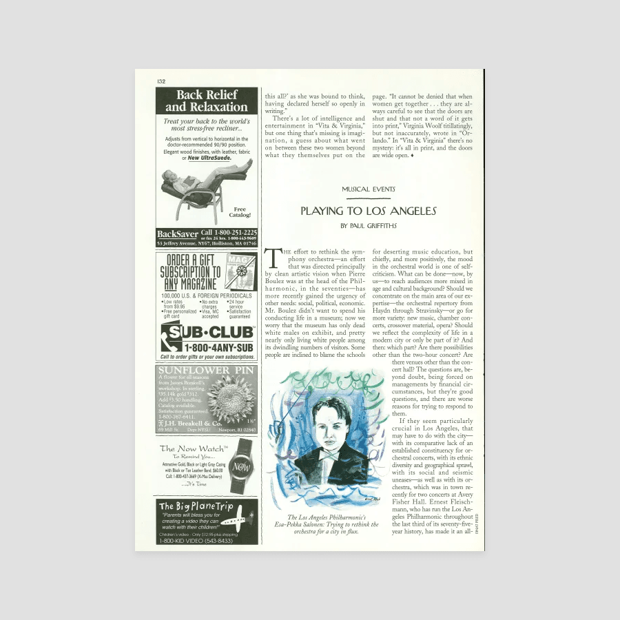 Playing To Los Angeles The New Yorker