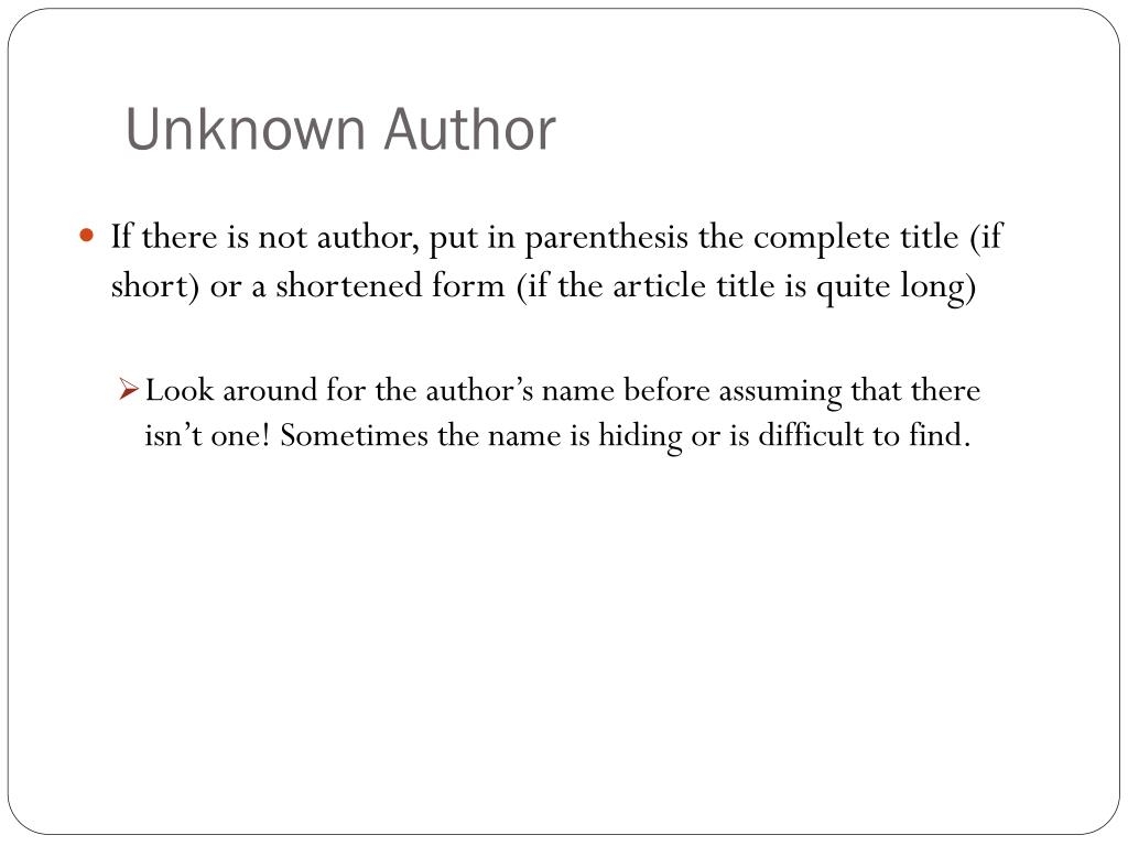 PPT MLA In Text Citations PowerPoint Presentation Free Download ID 2732198